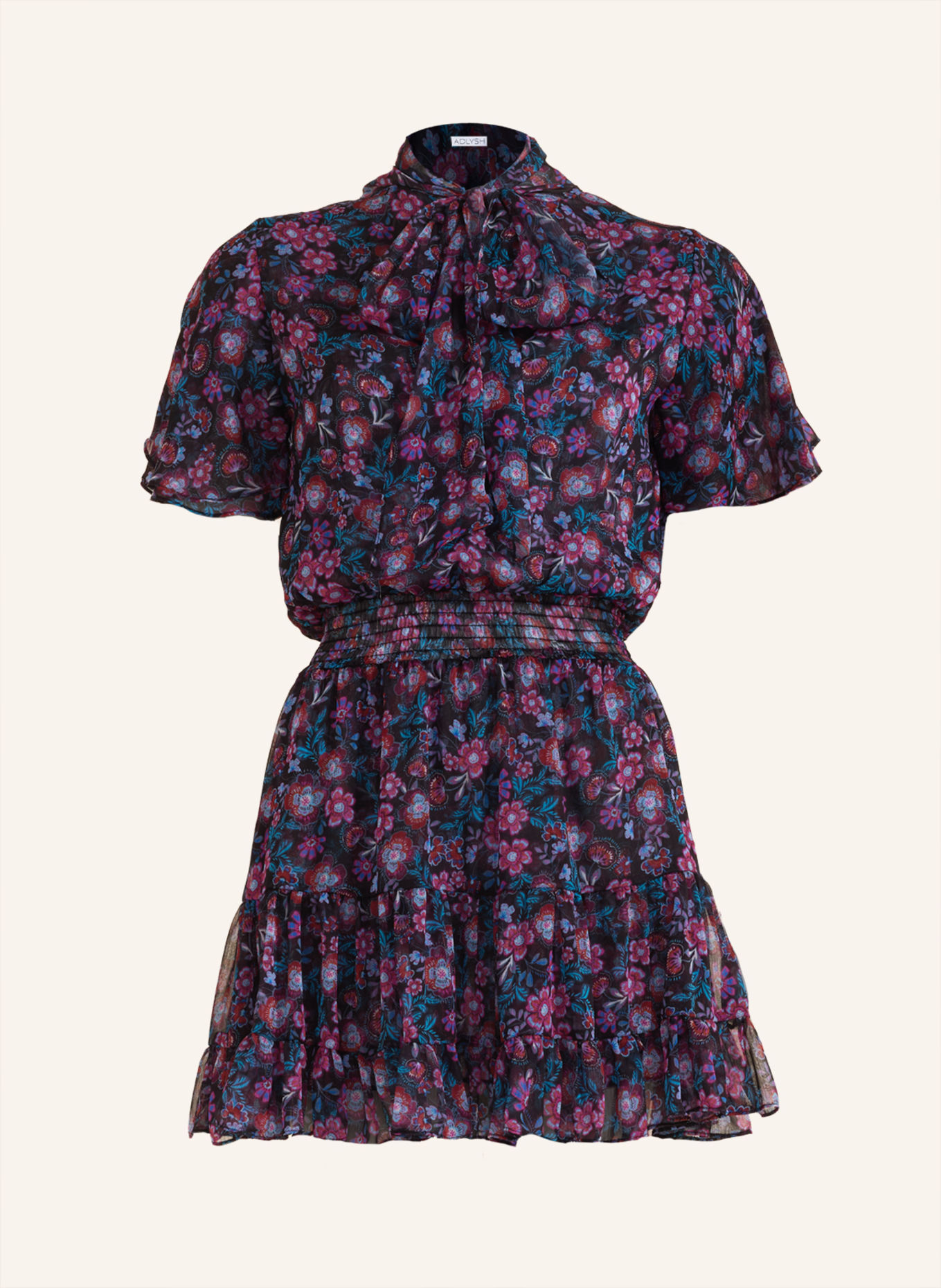 ADLYSH Kleid WINTER MOMENTS DRESS: LILA
