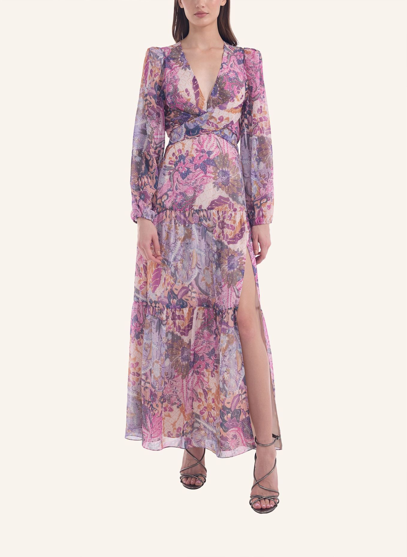 ADLYSH Kleid ROMANTIC DESTINY DRESS: LILA
