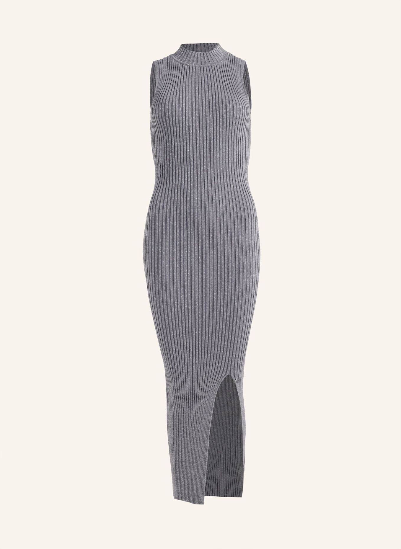 ADLYSH Strickkleid GRACEFUL GLAMOUR DRESS: GRAU