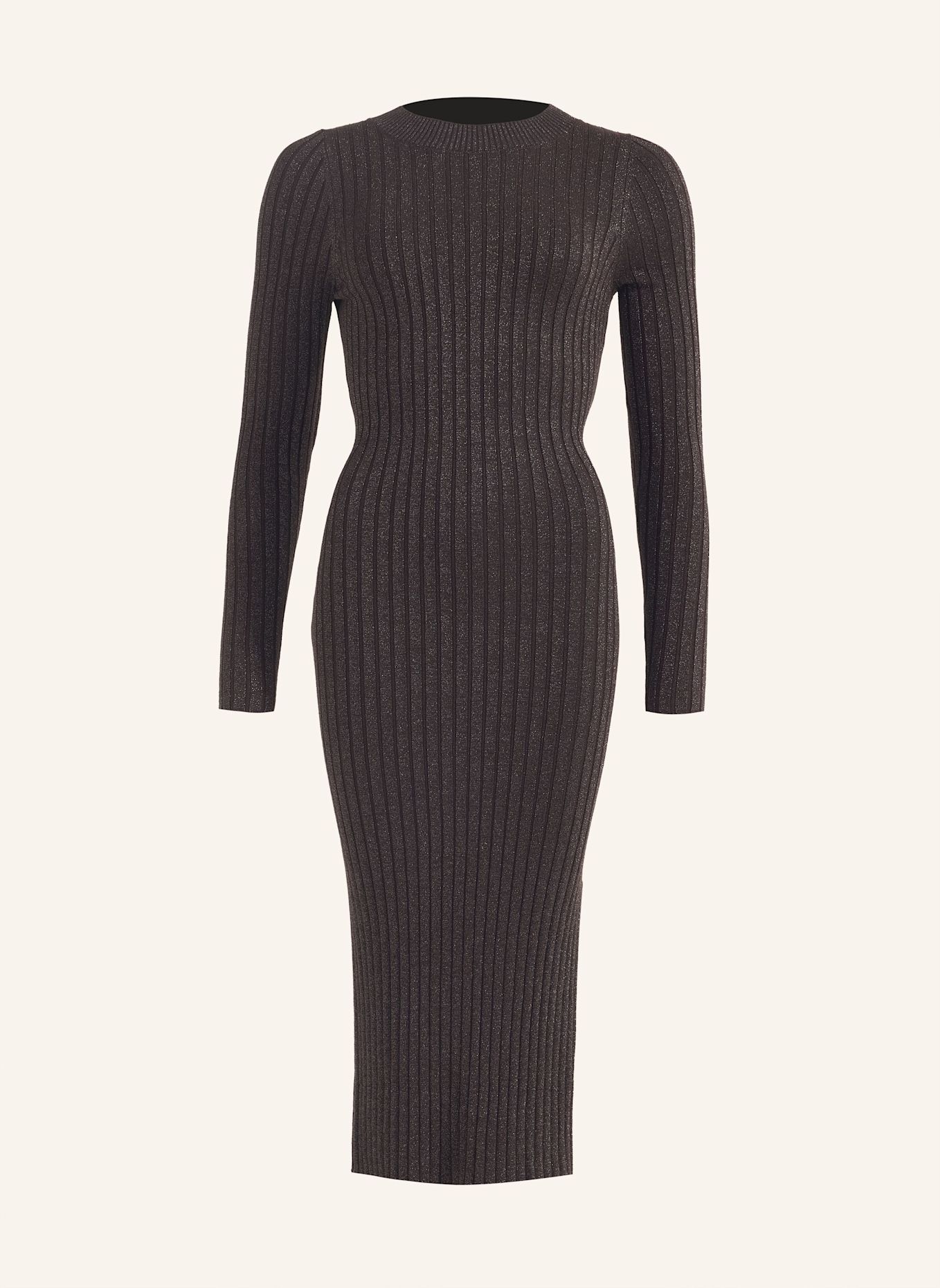 ADLYSH Strickkleid CLASSIC GLAM DRESS: BRAUN