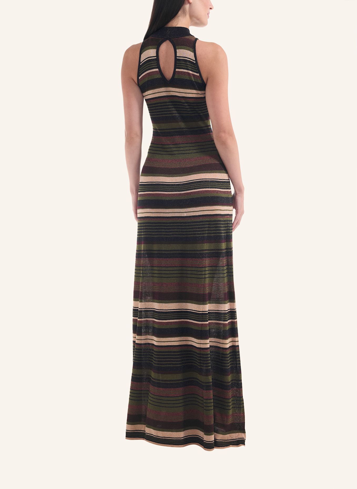 ADLYSH Strickkleid IMPRESSIVE GLAMOUR DRESS: BRAUN