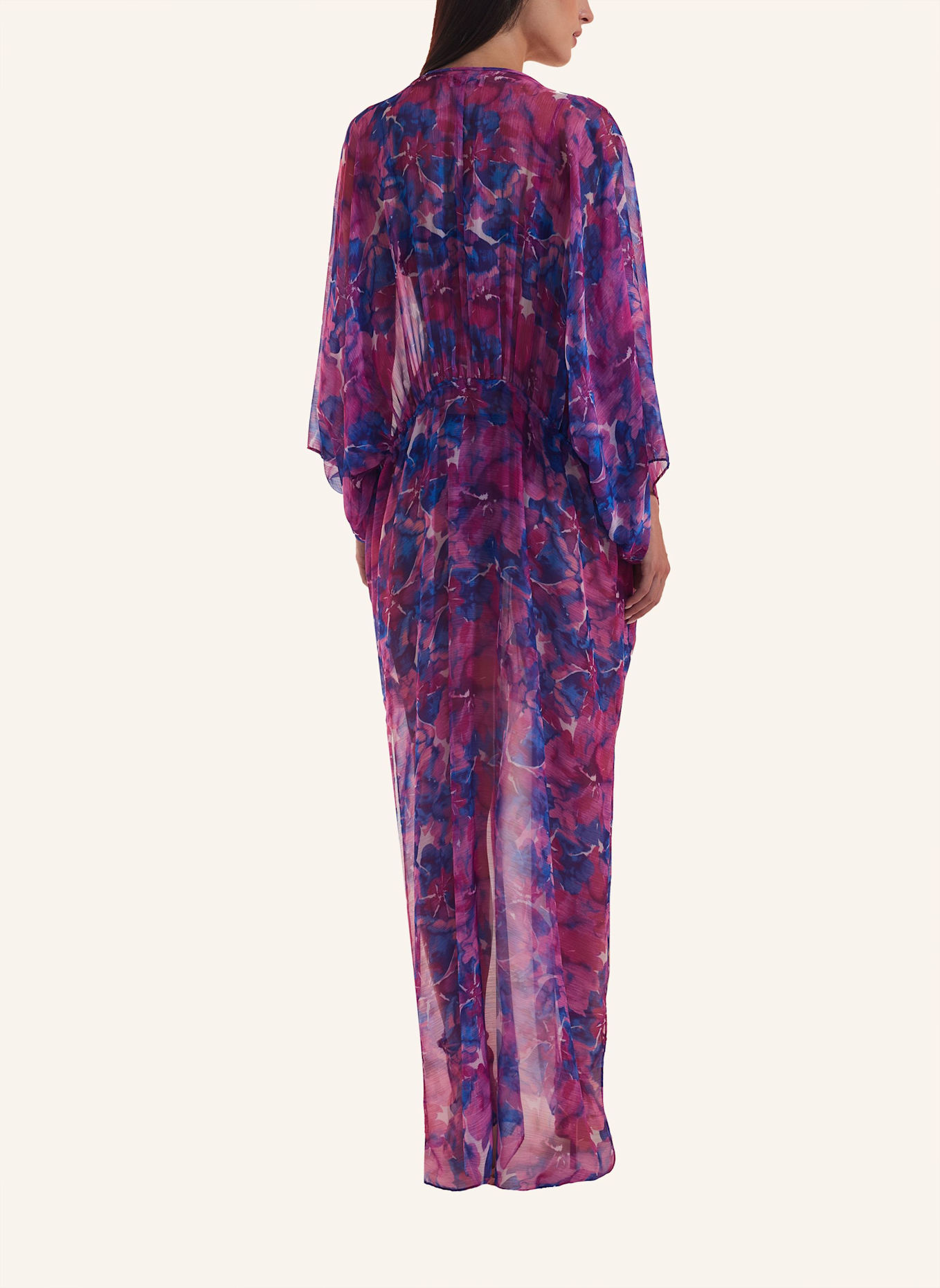 ADLYSH Strandkleid BEACH BLUES KIMONO: BLAU