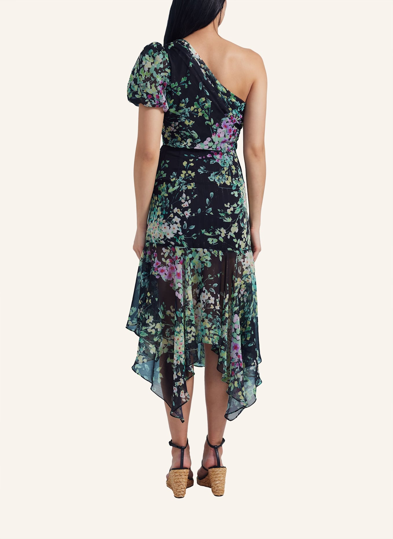 ADLYSH MIDNIGHT DREAM DRESS: SCHWARZ