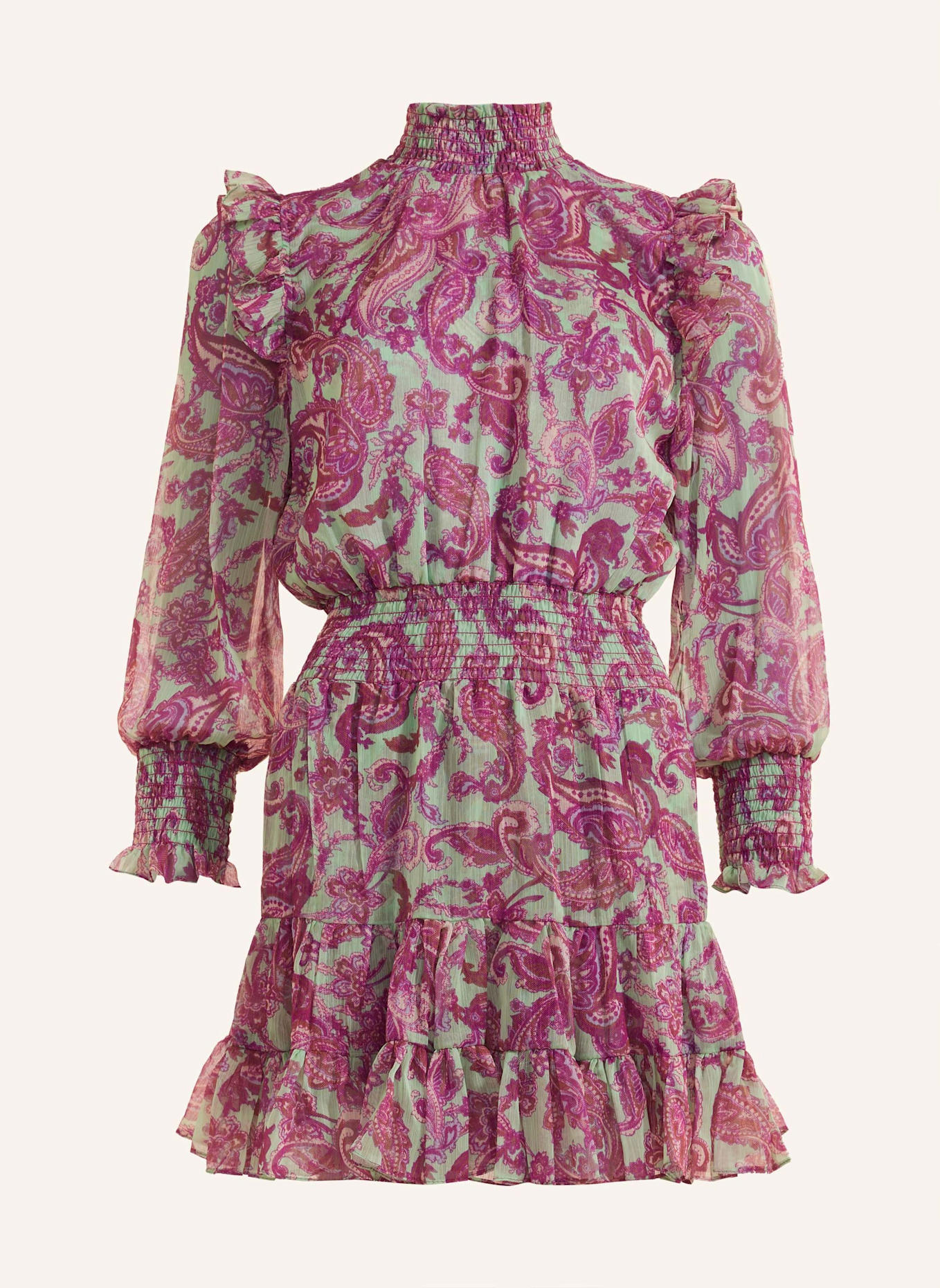ADLYSH Abendkleid PAISLEY BEACH DRESS: PINK