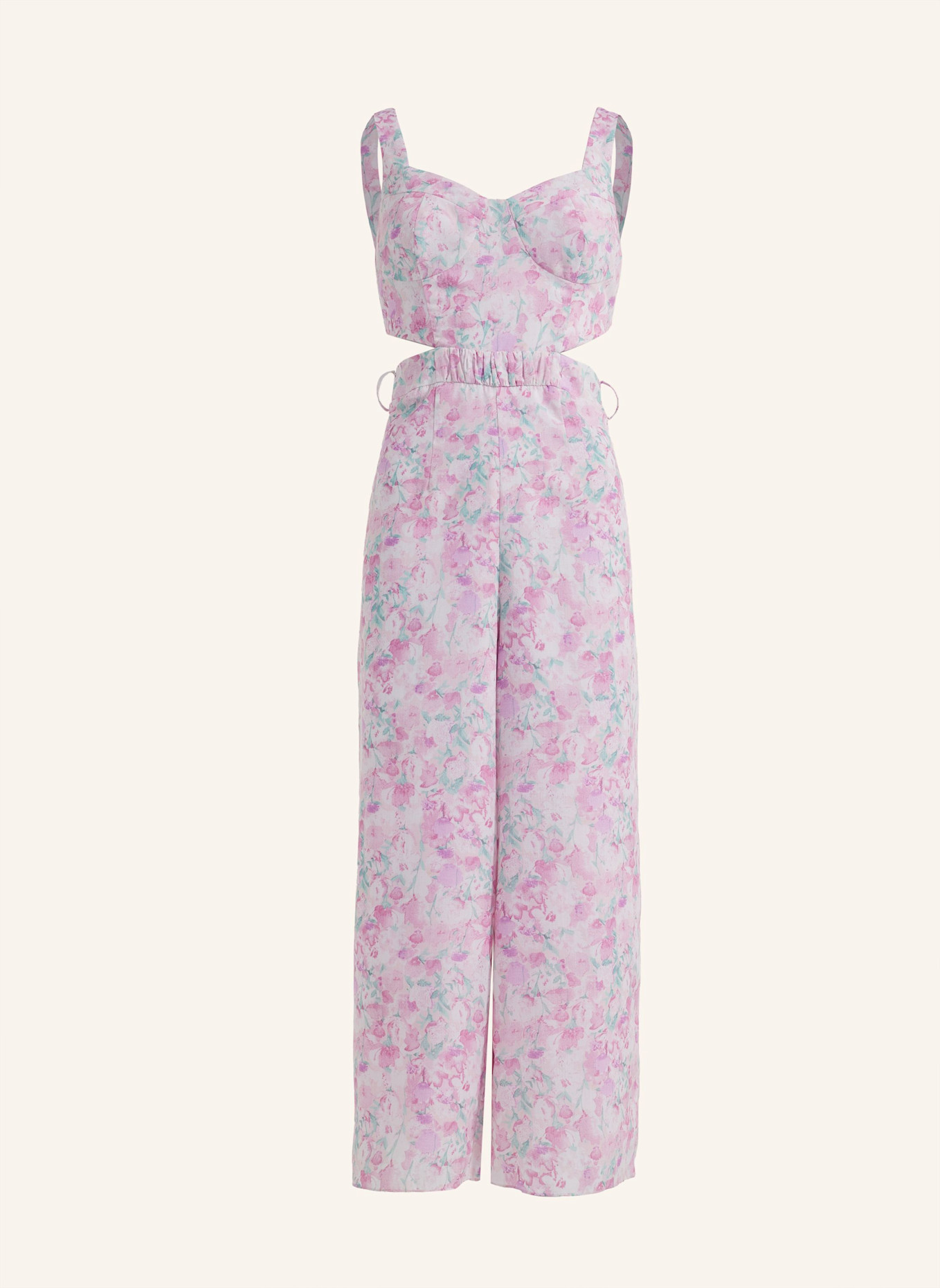 ADLYSH Abendkleid LOVELY ROSE JUMPSUIT: ROSA
