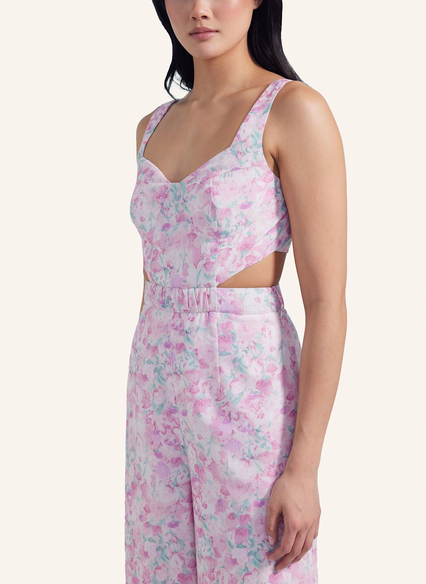 ADLYSH Abendkleid LOVELY ROSE JUMPSUIT: ROSA