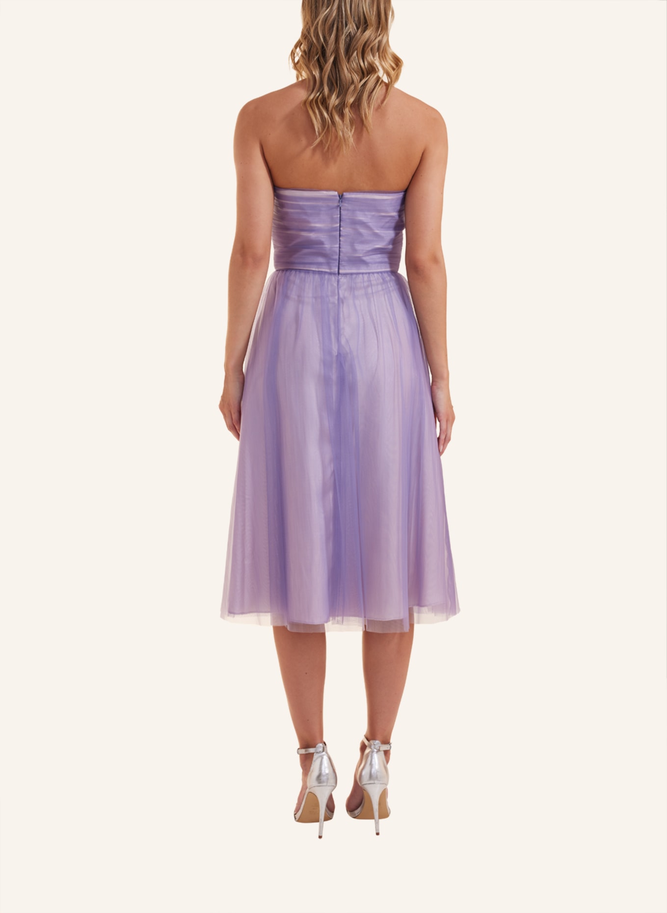 LAONA Midikleid GET A COLOR ON DRESS, Farbe: LILA (Bild 3)