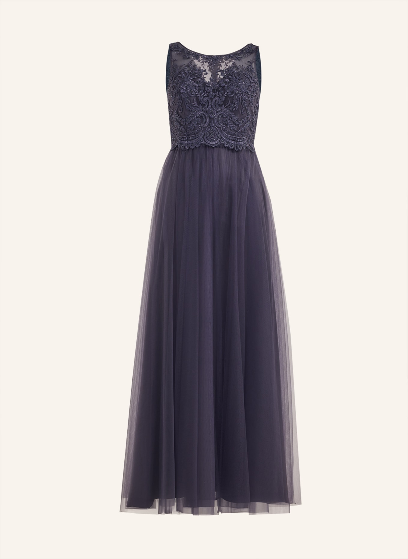 LAONA Abendkleid TIMELESS BEAUTY DRESS, Farbe: GRAU (Bild 1)