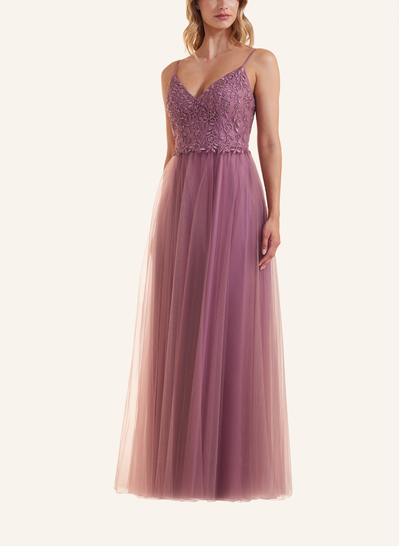 LAONA Abendkleid FLOWER SKY DRESS, Farbe: ROSÉ (Bild 4)