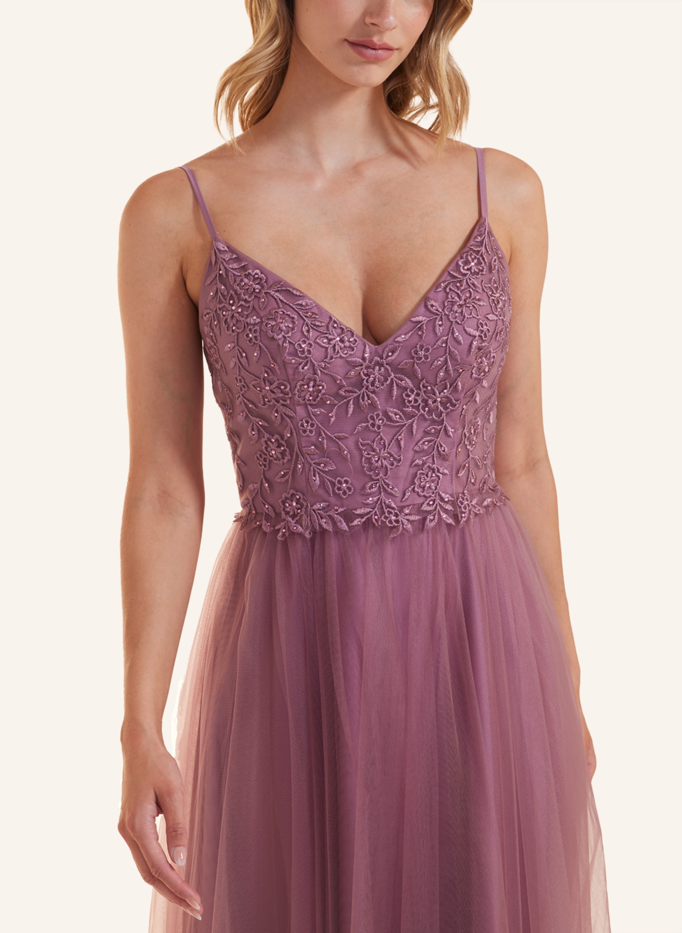 LAONA Abendkleid FLOWER SKY DRESS, Farbe: ROSÉ (Bild 2)