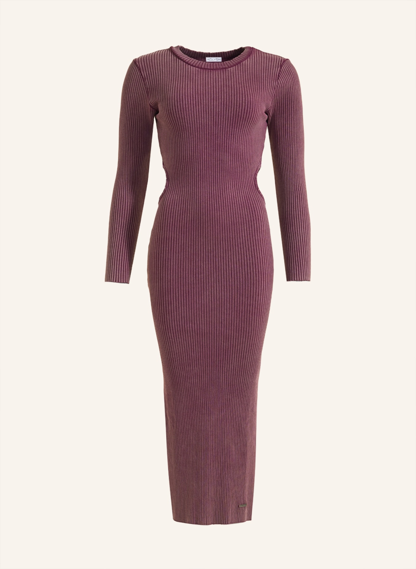 ADLYSH Kleid PLUM RIB DRESS, Farbe: LILA (Bild 1)