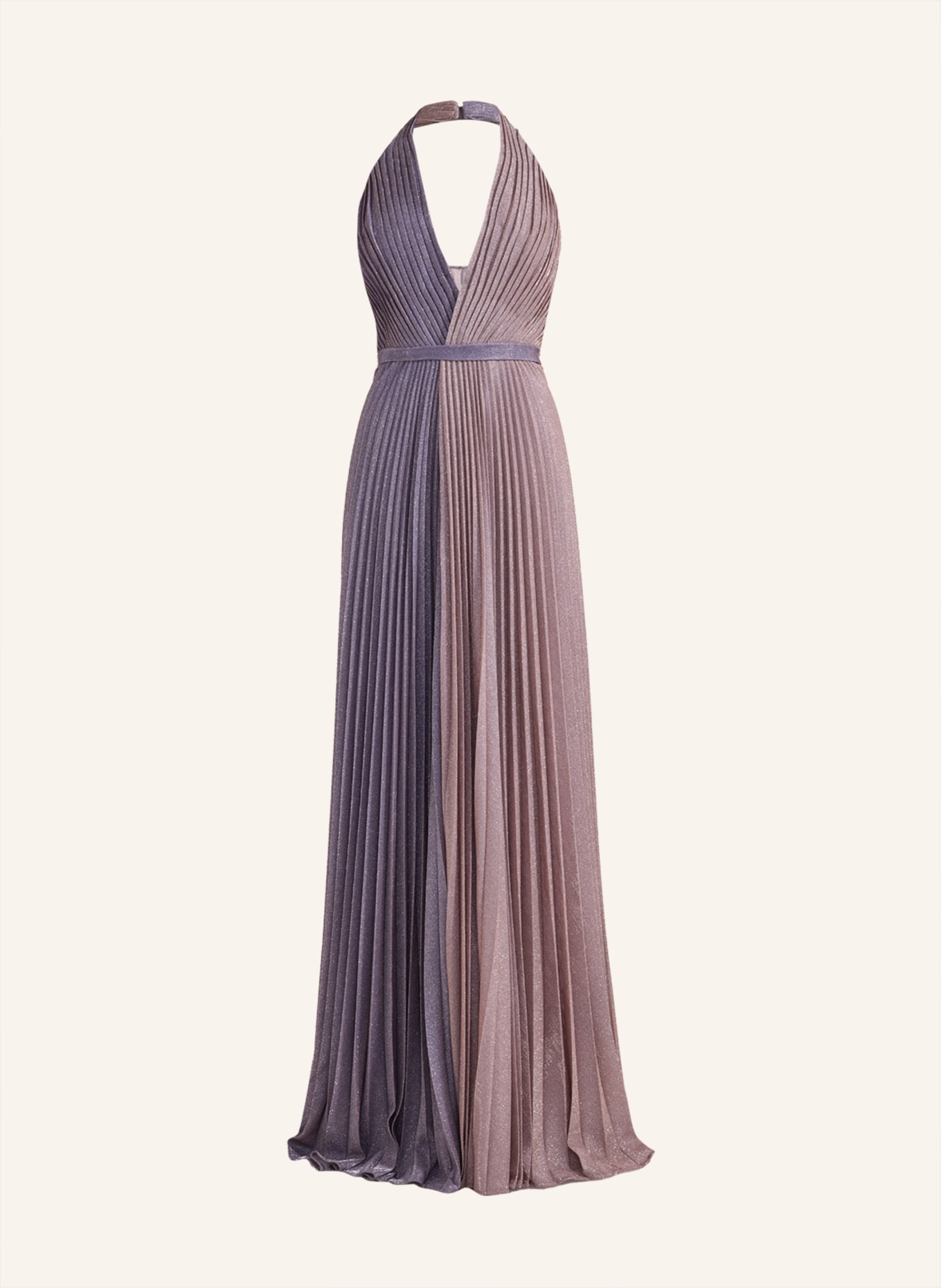 unique Kleid DOUBLE ELEGANCE DRESS, Farbe: LILA (Bild 1)
