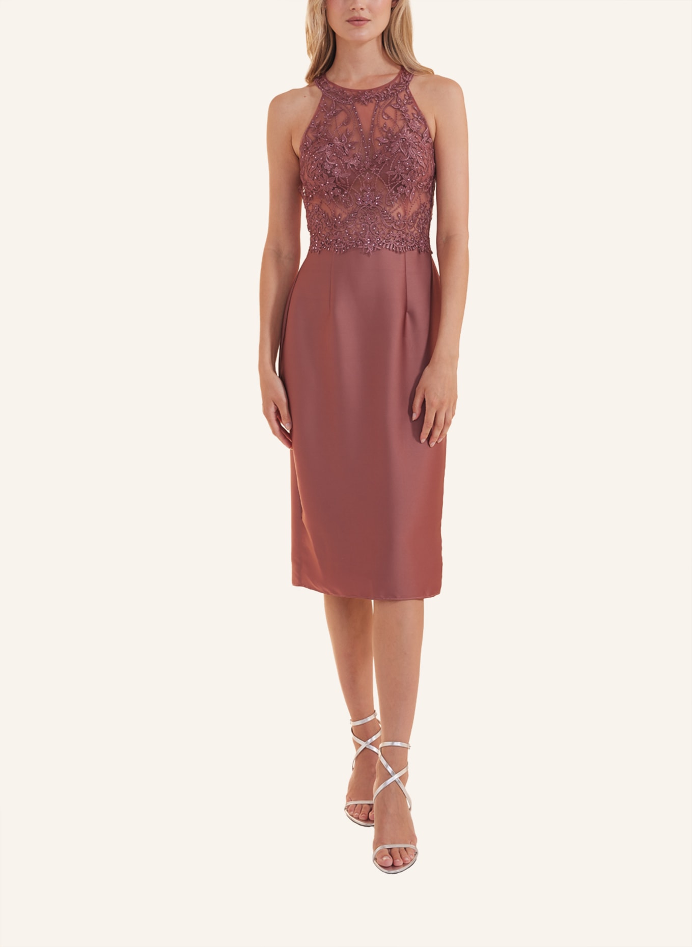 LAONA Kleid SWEET CRUSH DRESS, Farbe: COGNAC (Bild 4)