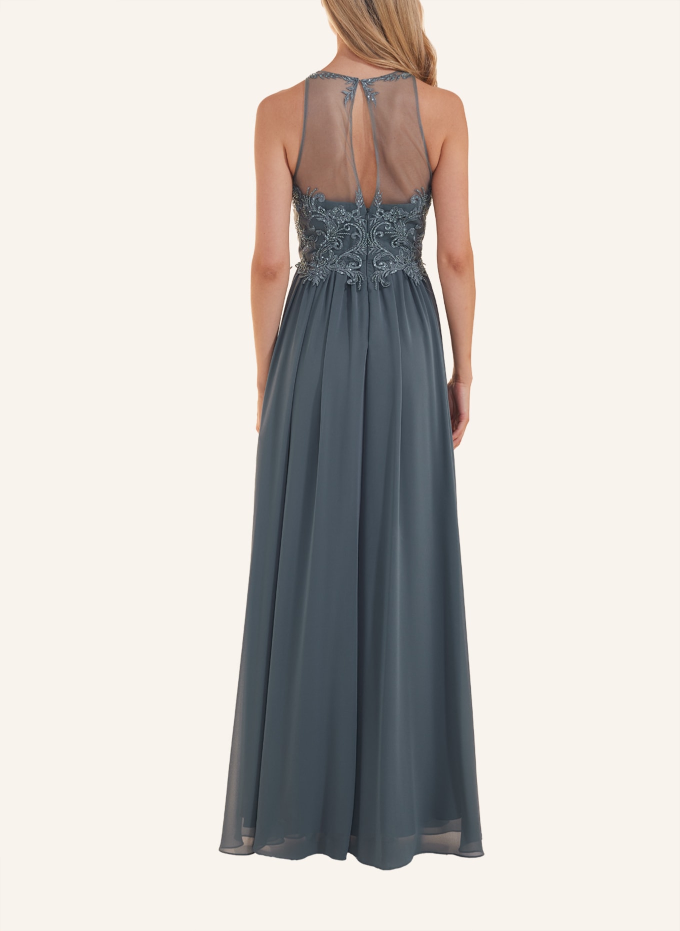 LAONA Kleid MORE THAN ROMANTIC DRESS, Farbe: GRÜN (Bild 3)