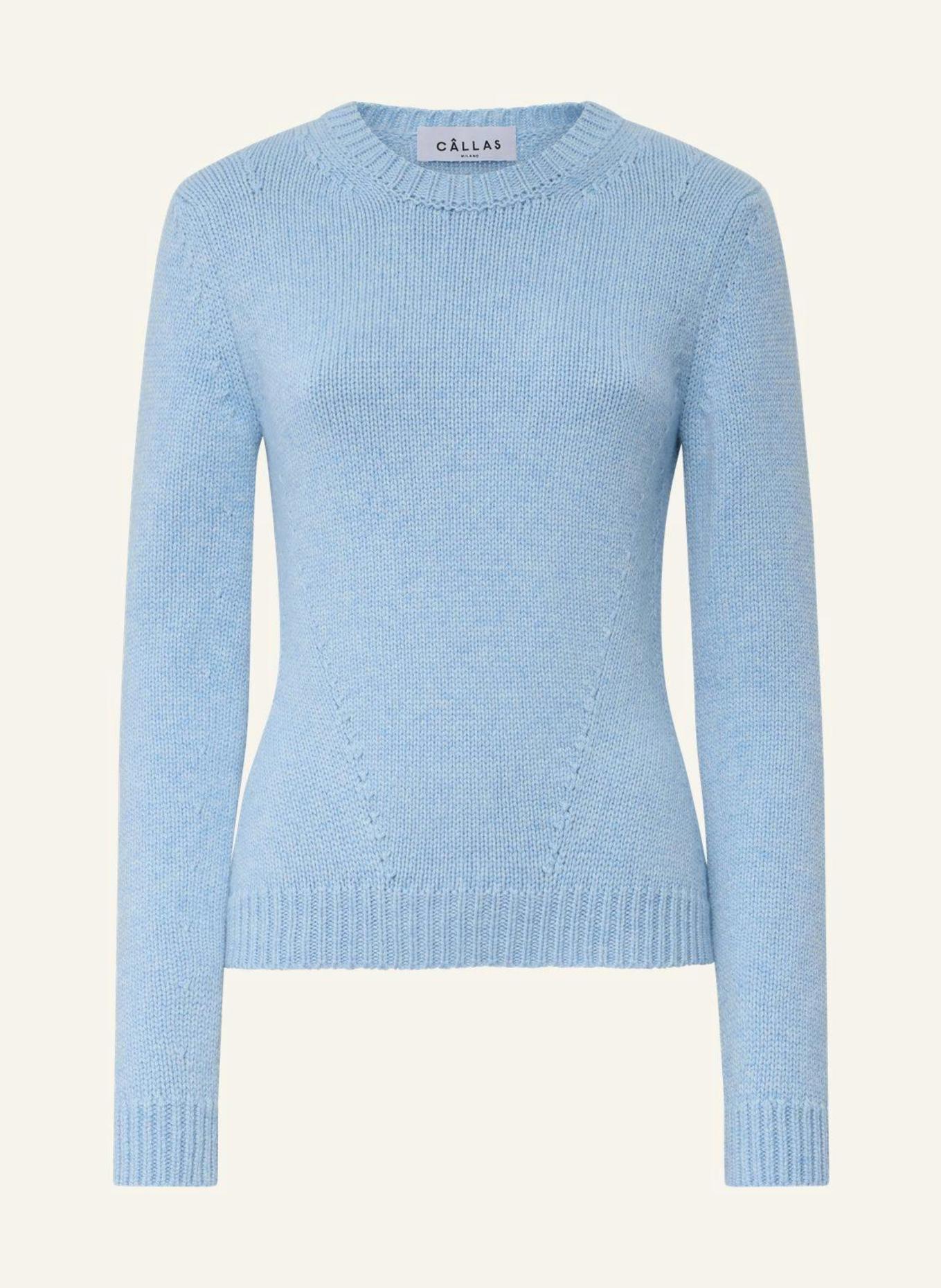 CÂLLAS MILANO Crewneck-Pullover JEANNE, Farbe: BLAU (Bild 1)