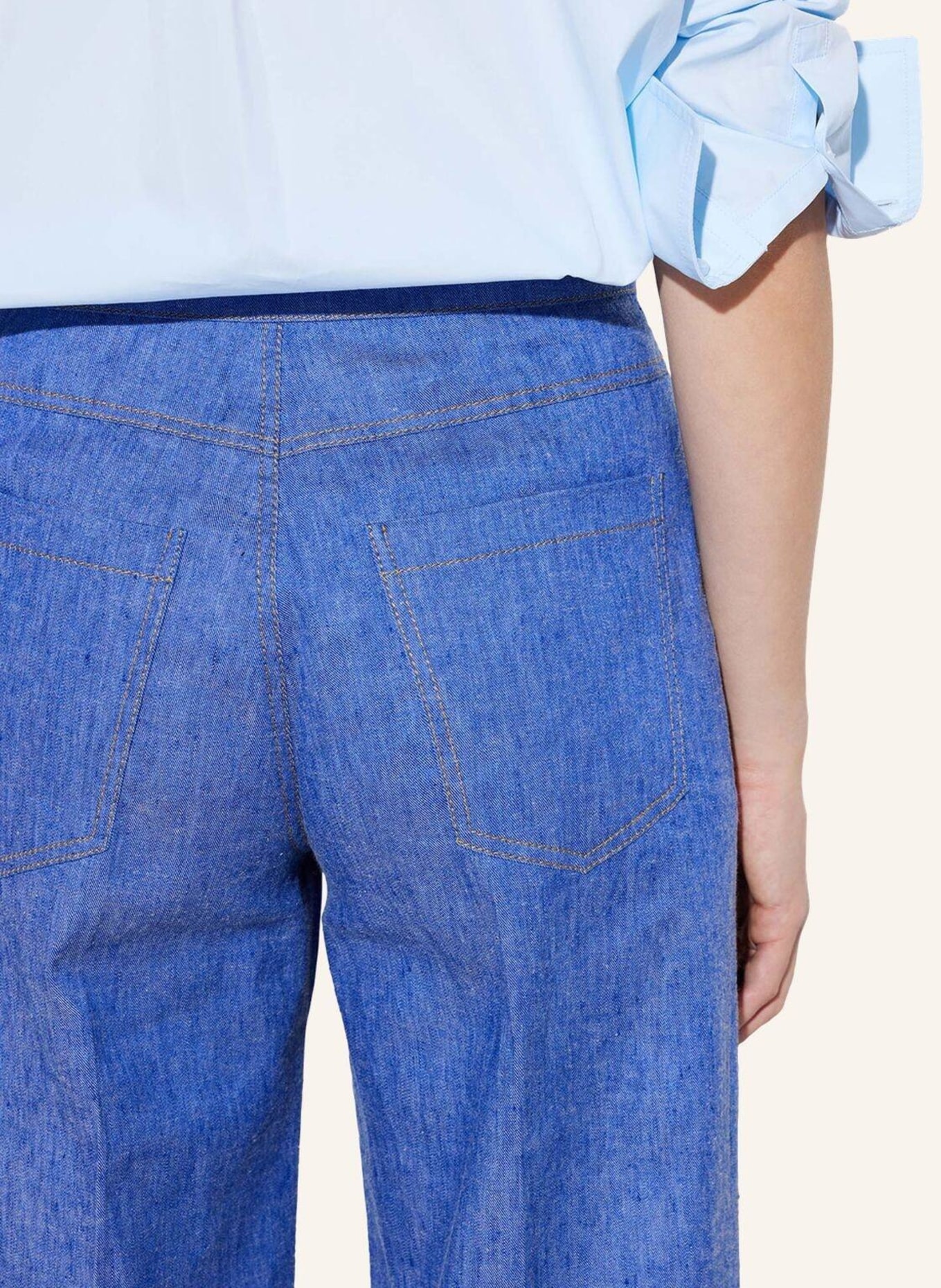 CÂLLAS Flared Jeans JANE, Farbe: DUNKELBLAU (Bild 3)