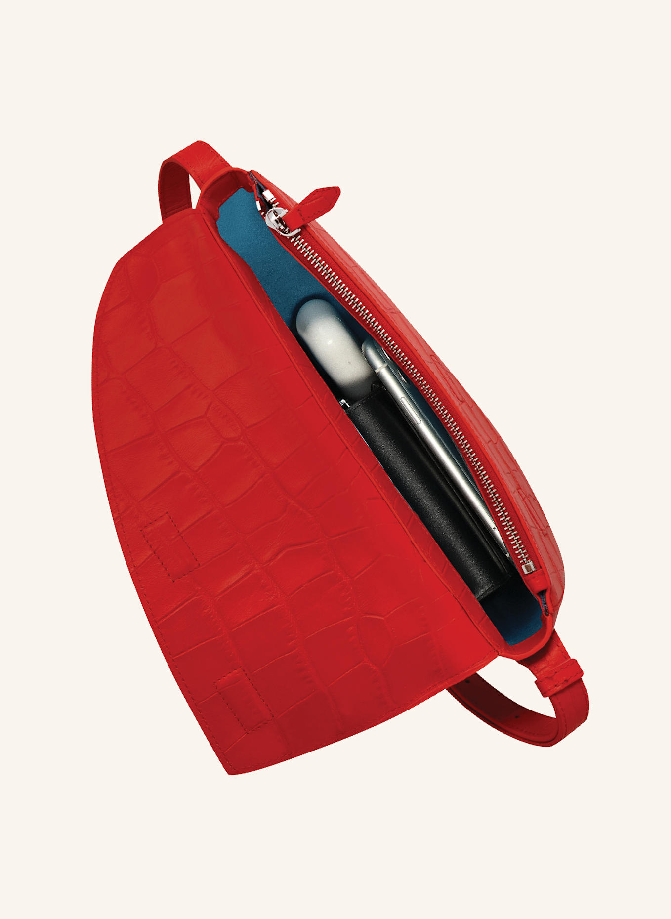 KAAI Umhängetasche REBEL CROSSBODY: HELLROT