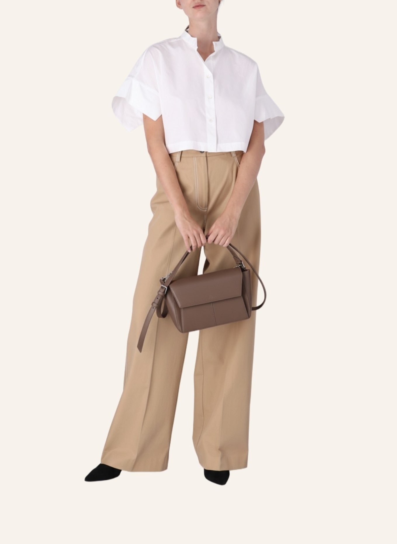 KAAI Umhängetasche IKON: BRAUN