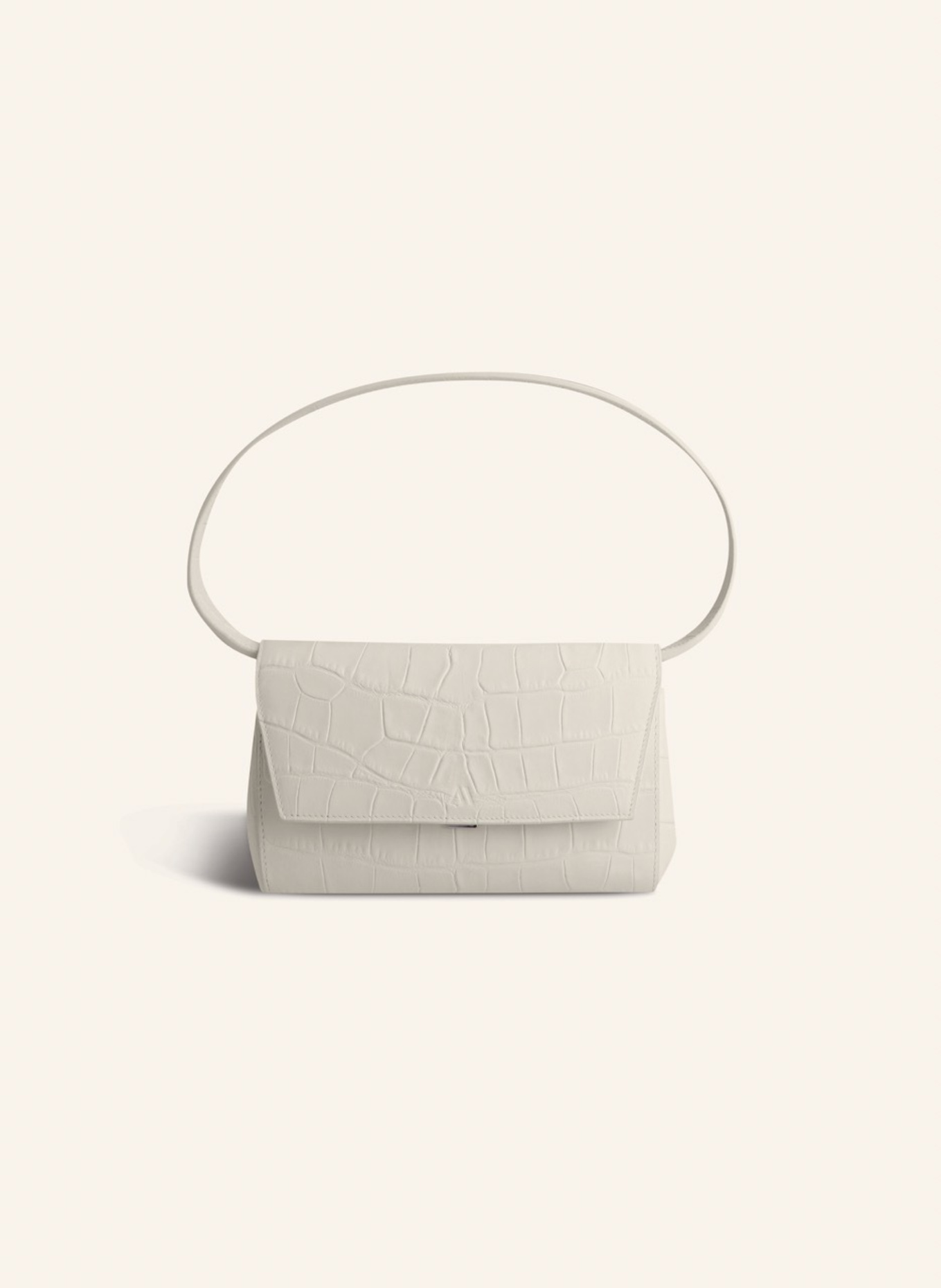 KAAI Umhängetasche IKON CLUTCH: WEISS