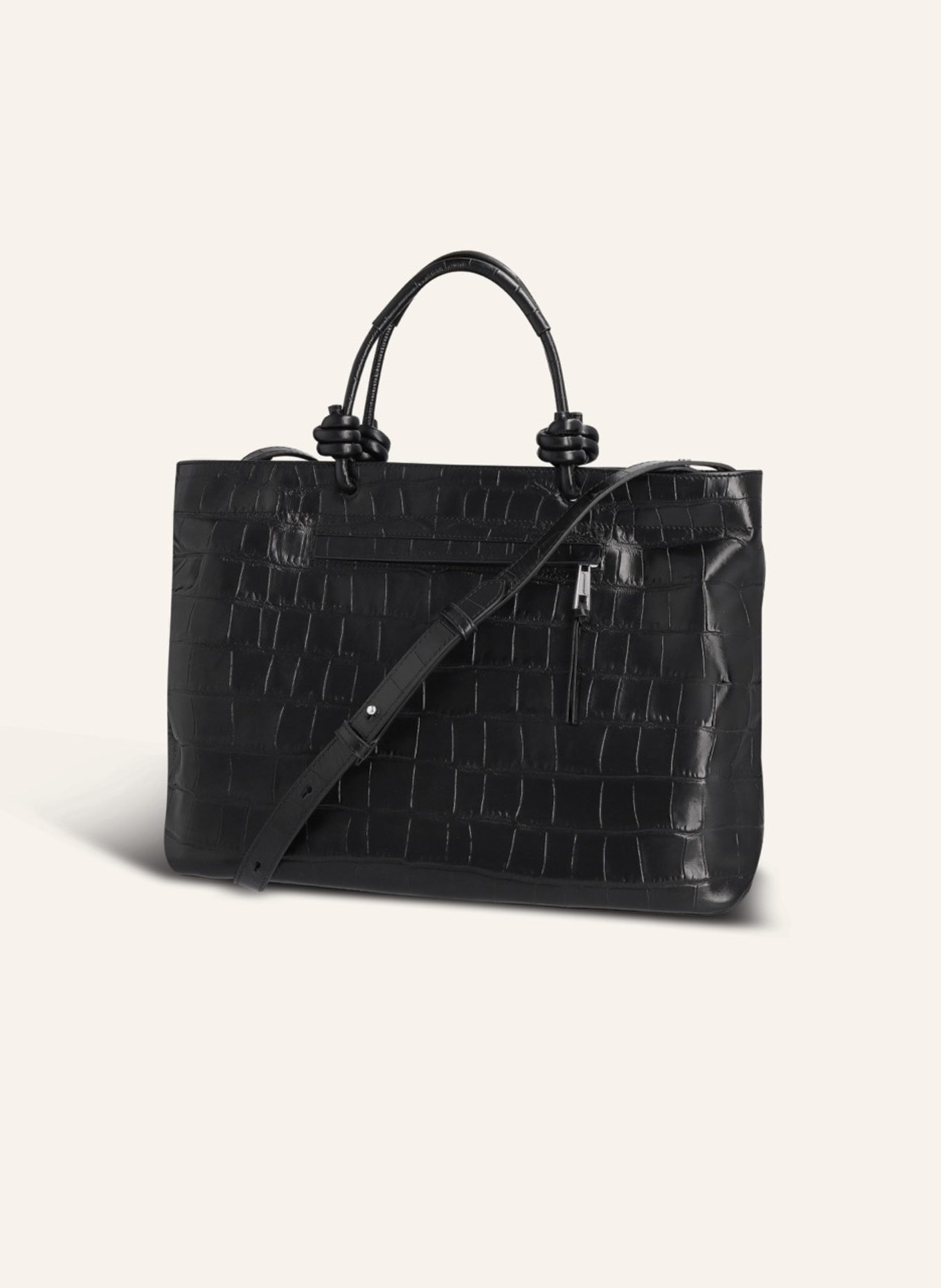 KAAI Umhängetasche MIDI LOOP: SCHWARZ