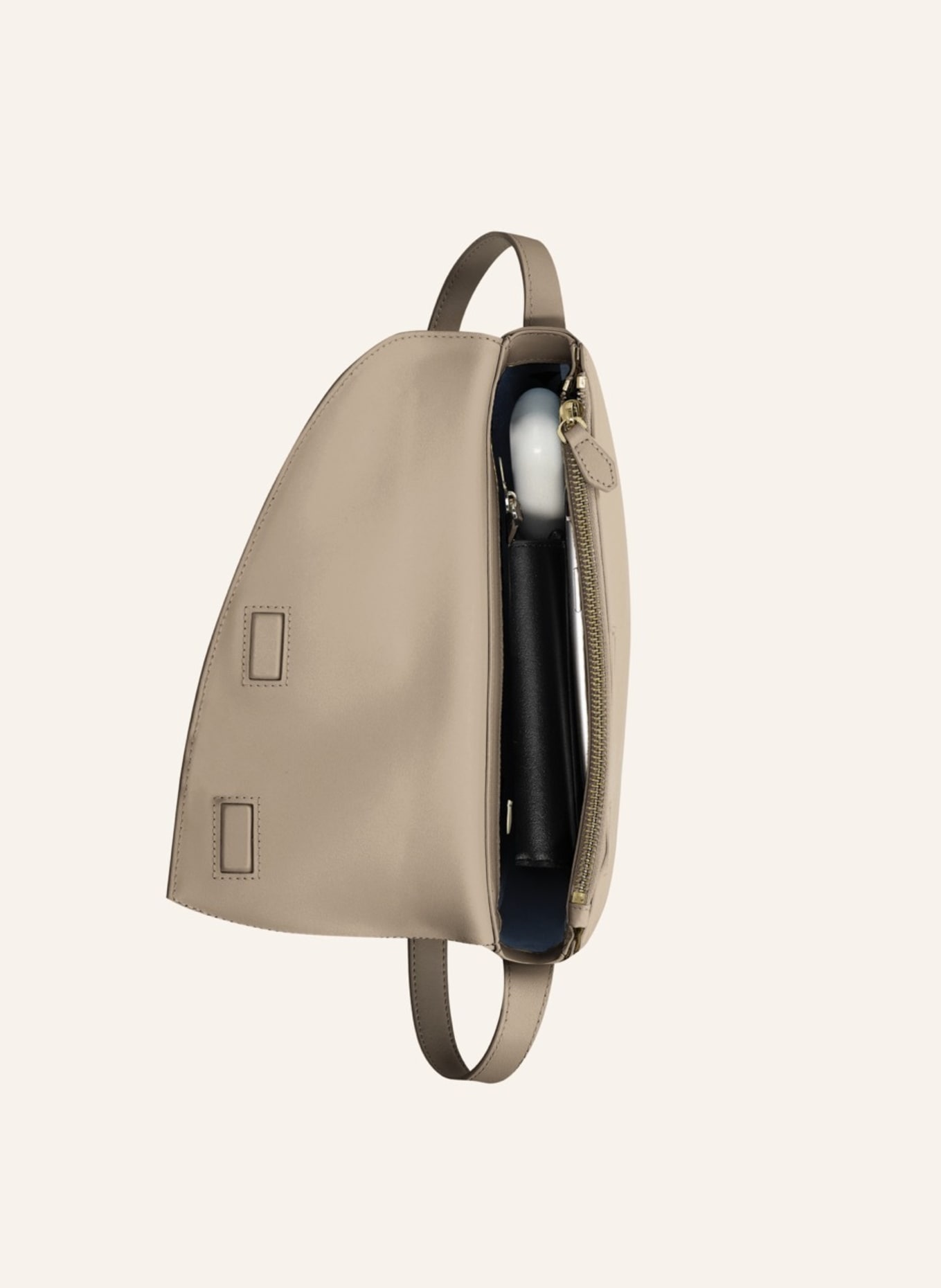 KAAI Umhängetasche REBEL CROSSBODY: TAUPE