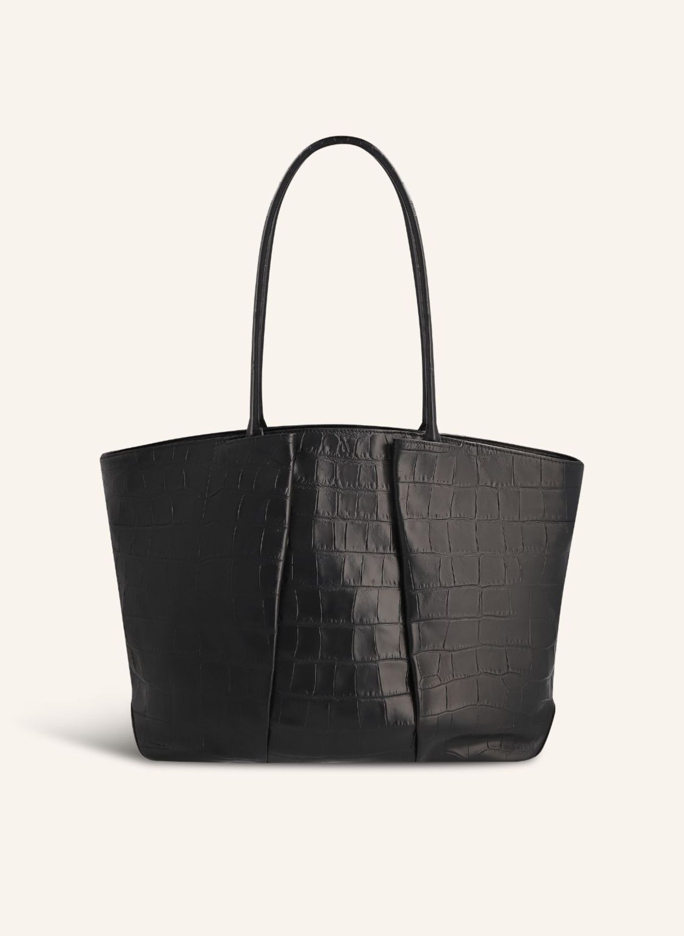 KAAI Schultertasche HORIZON: SCHWARZ