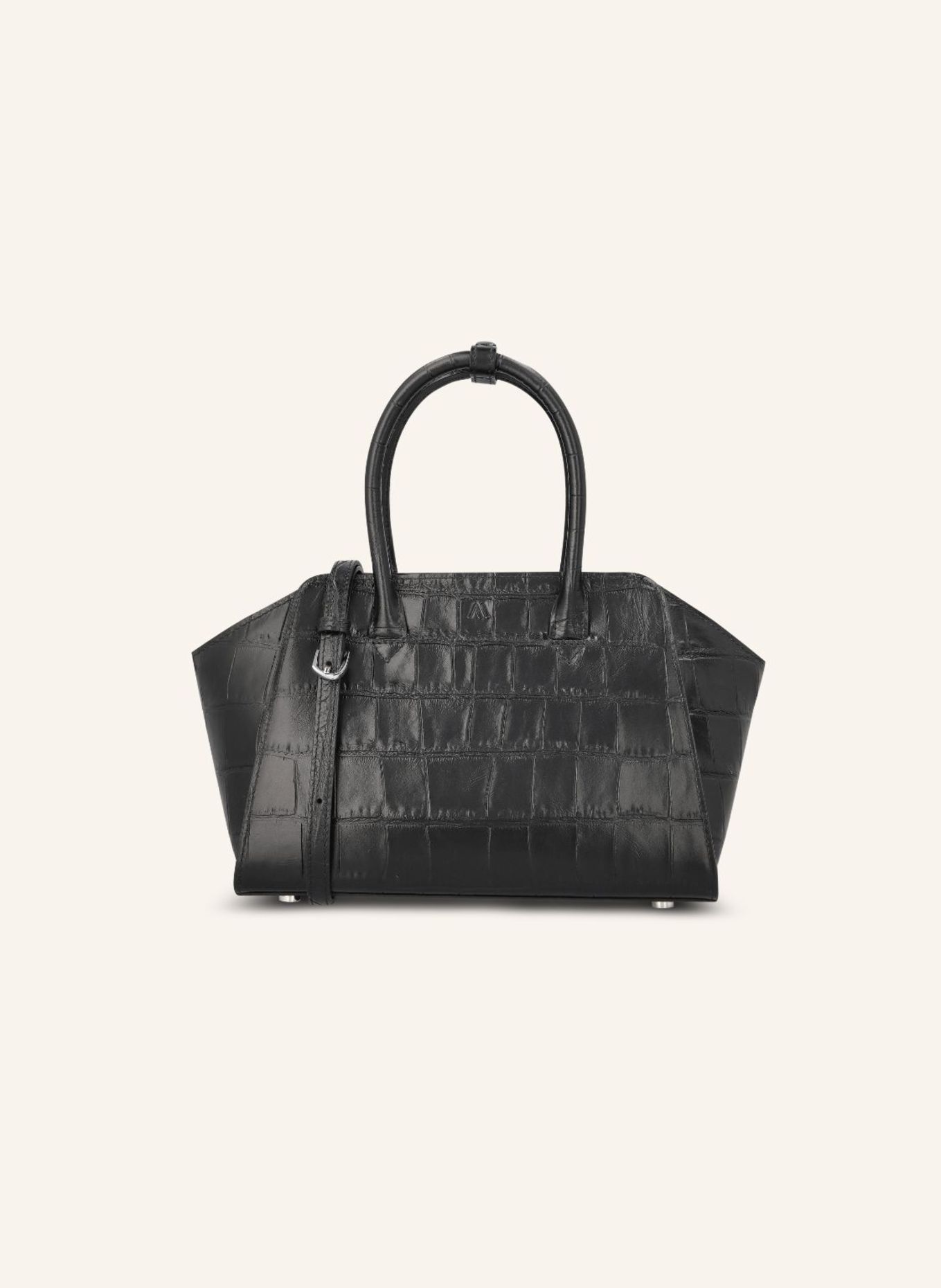 KAAI Umhängetasche MINI VOYAGER: SCHWARZ