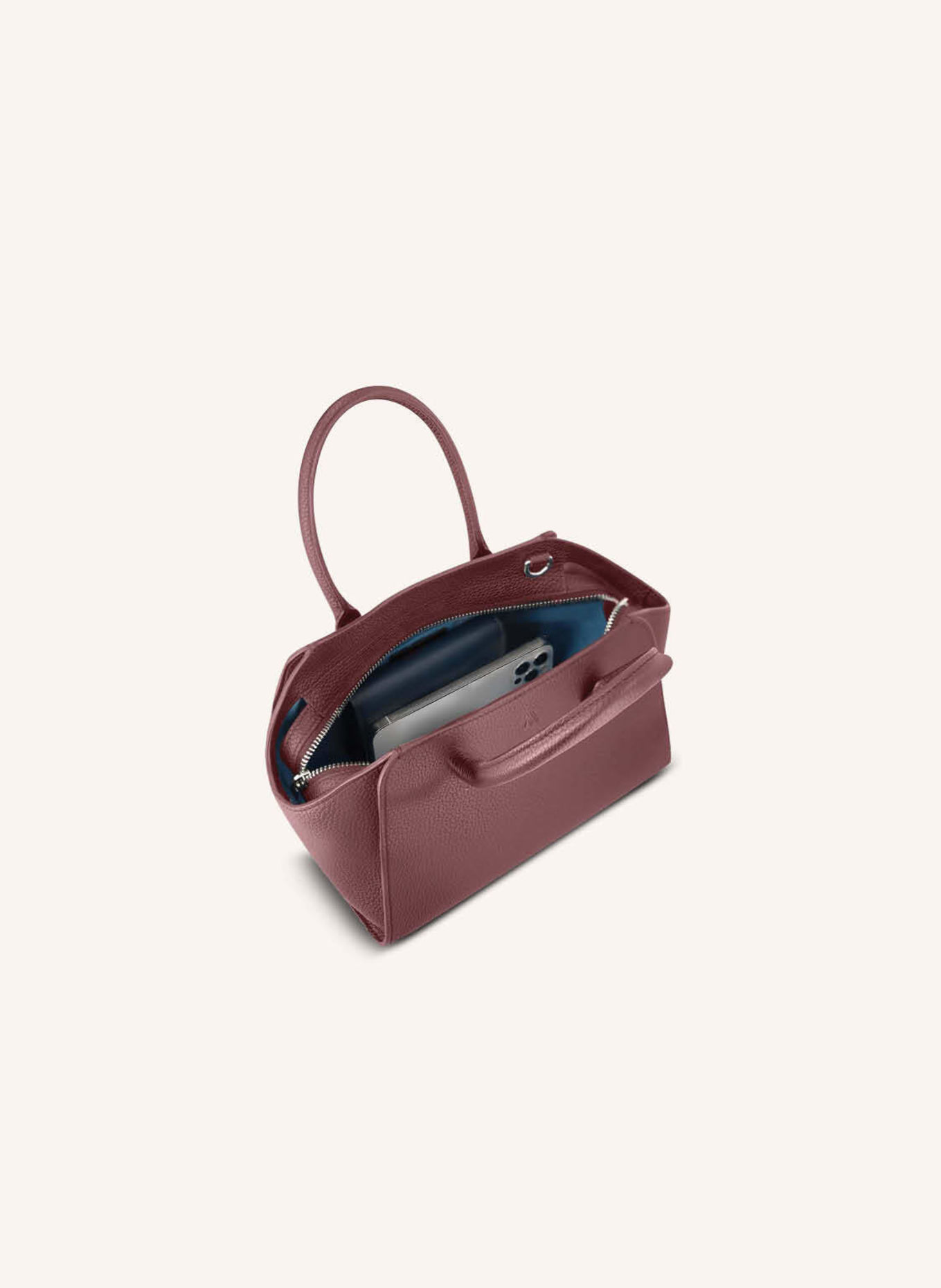KAAI Umhängetasche MINI VOYAGER: DUNKELROT