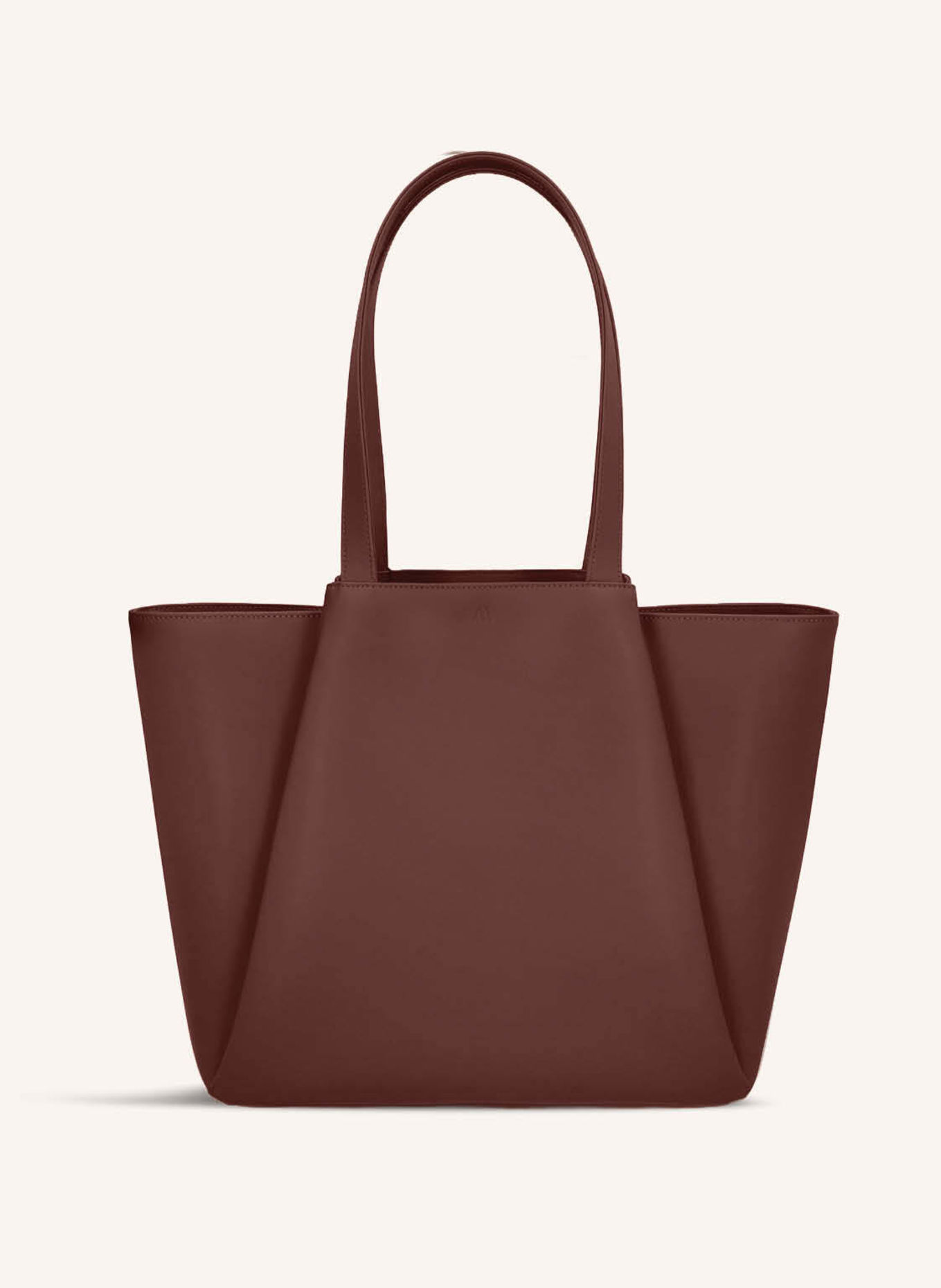 KAAI Schultertasche PYRAMID: BRAUN