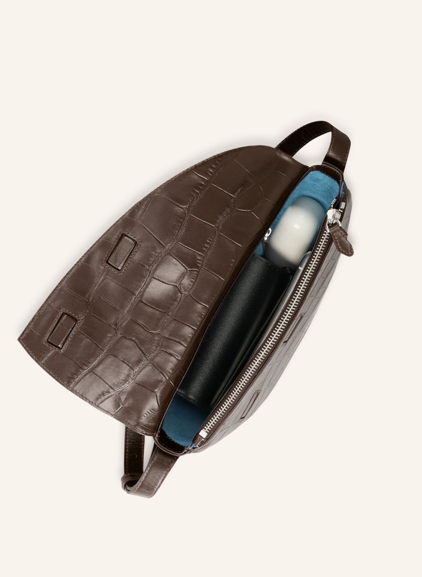 KAAI Umhängetasche REBEL CROSSBODY: DUNKELBRAUN