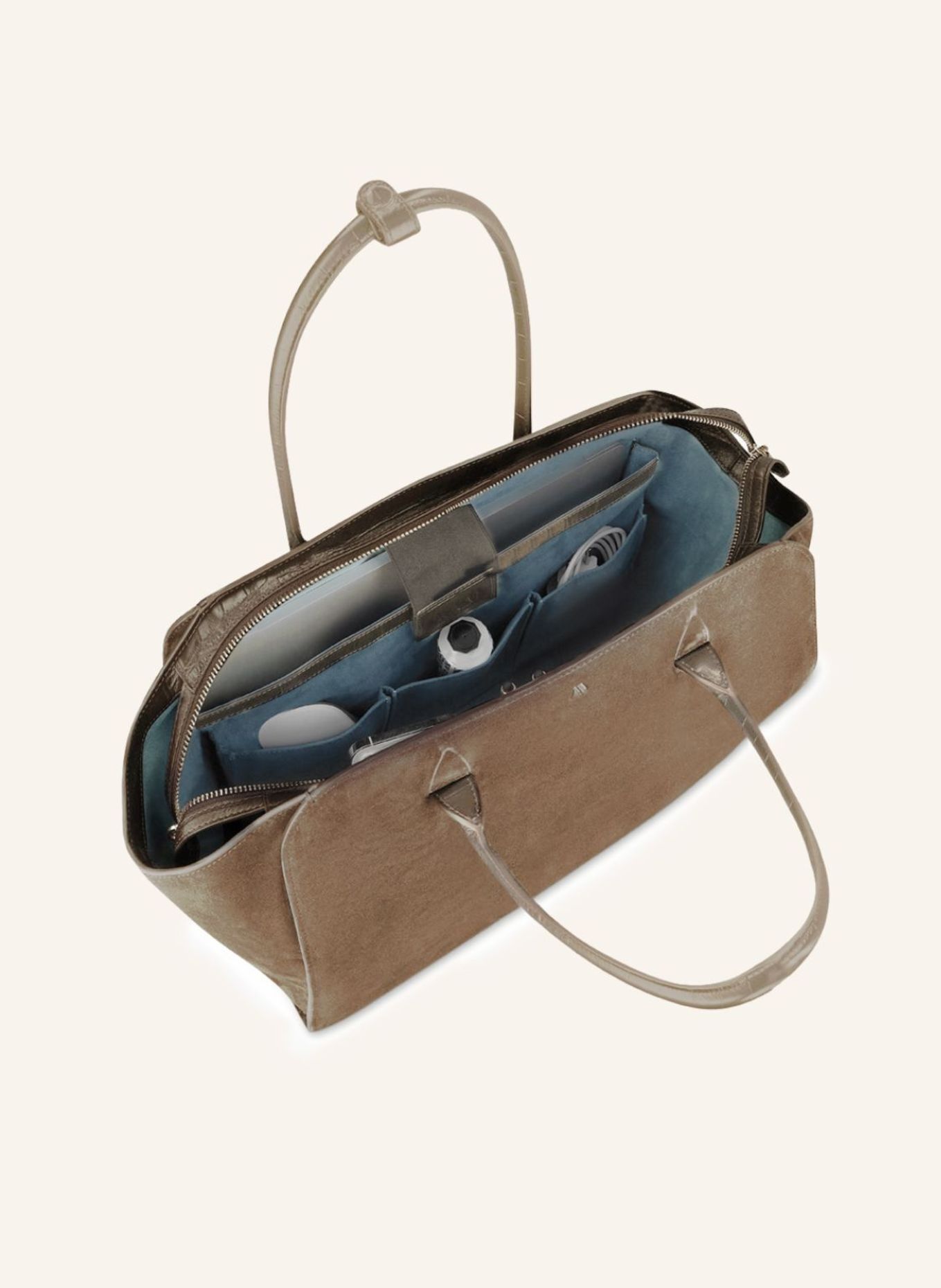 KAAI Schultertasche VOYAGER: KHAKI