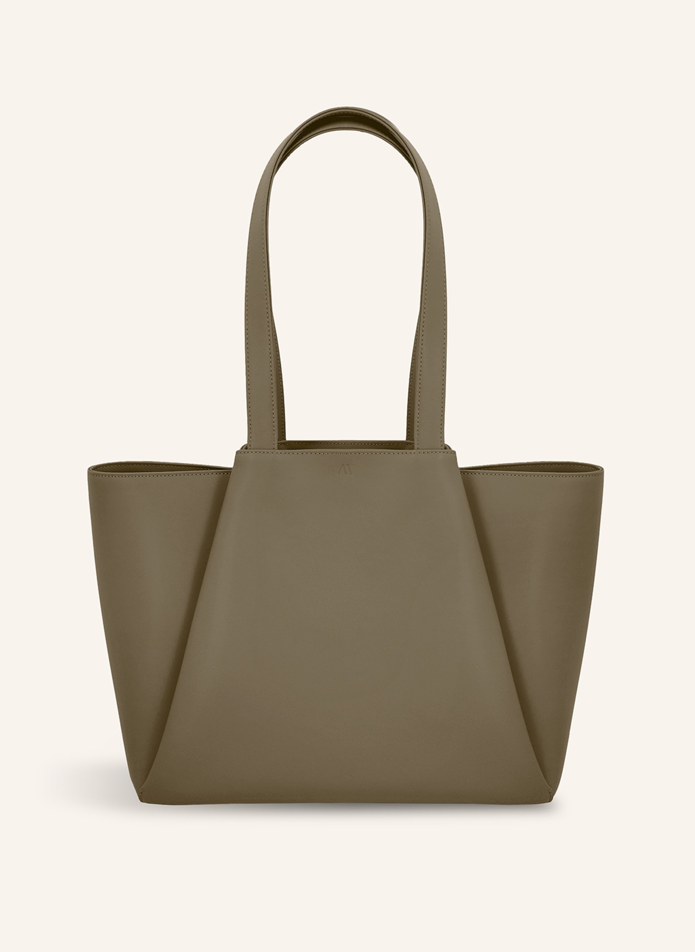 KAAI Schultertasche MIDI PYRAMID, Farbe: KHAKI (Bild 1)