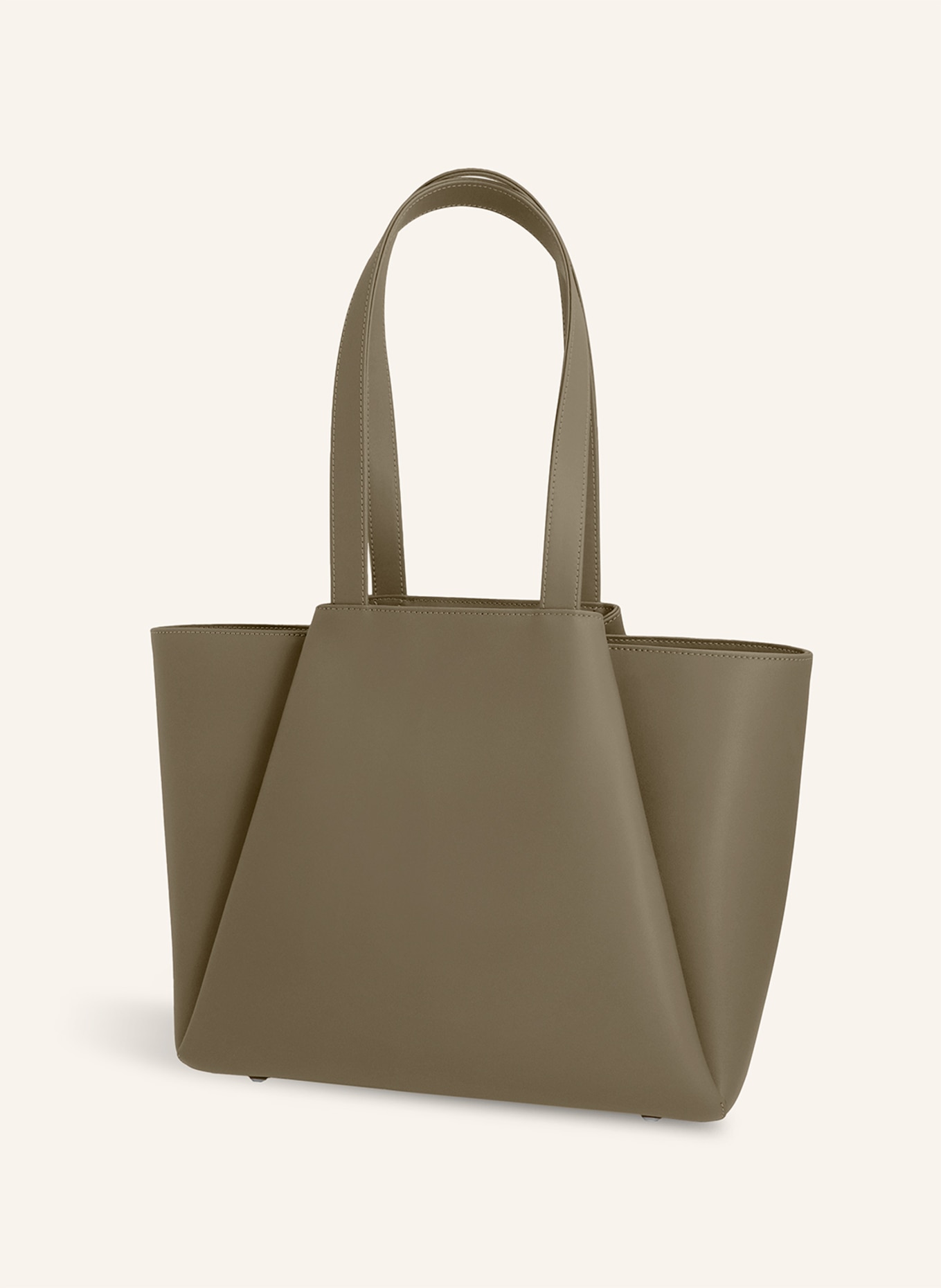 KAAI Schultertasche MIDI PYRAMID, Farbe: KHAKI (Bild 2)