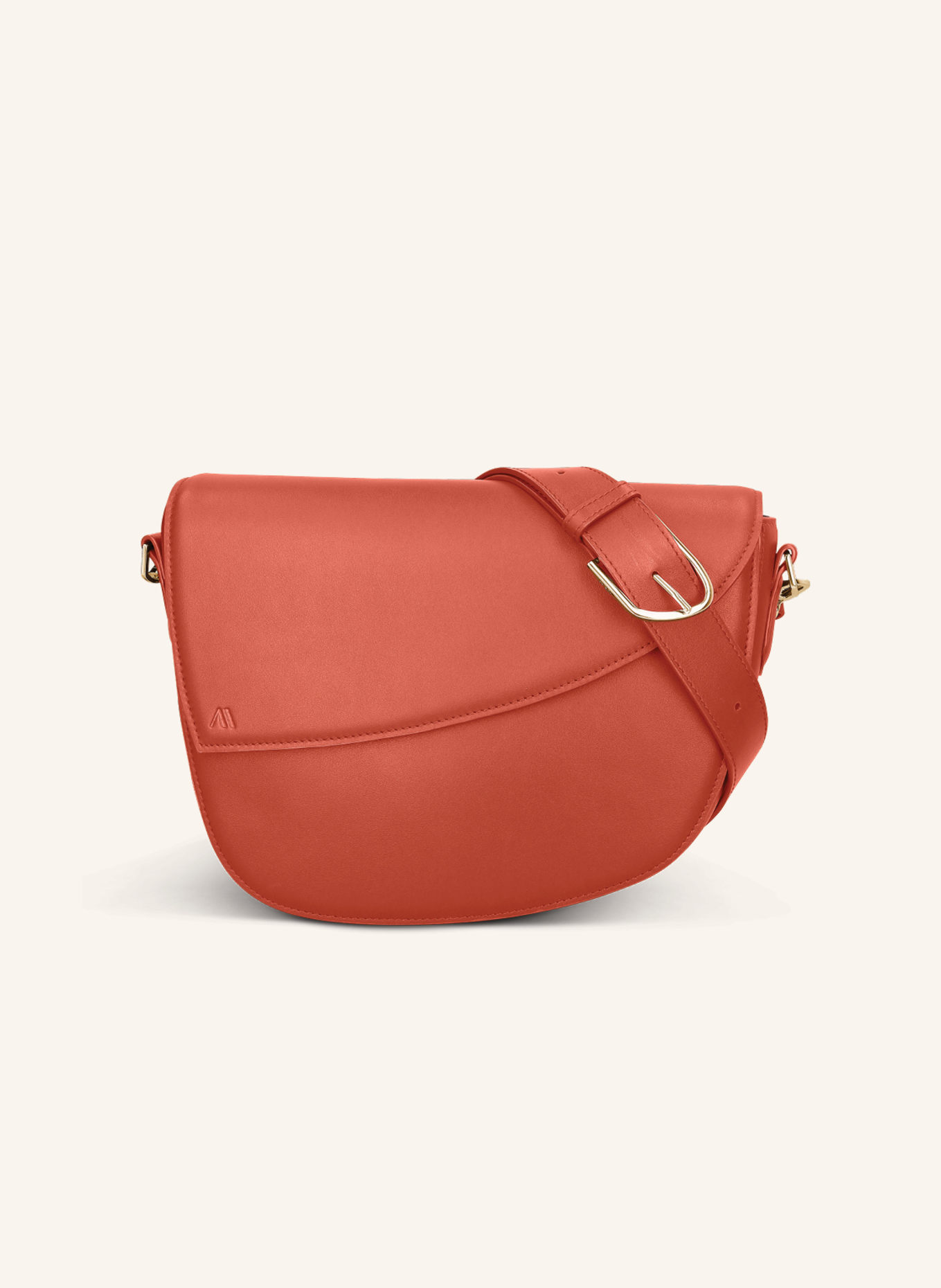 KAAI Umhängetasche REBEL SADDLE: DUNKELORANGE