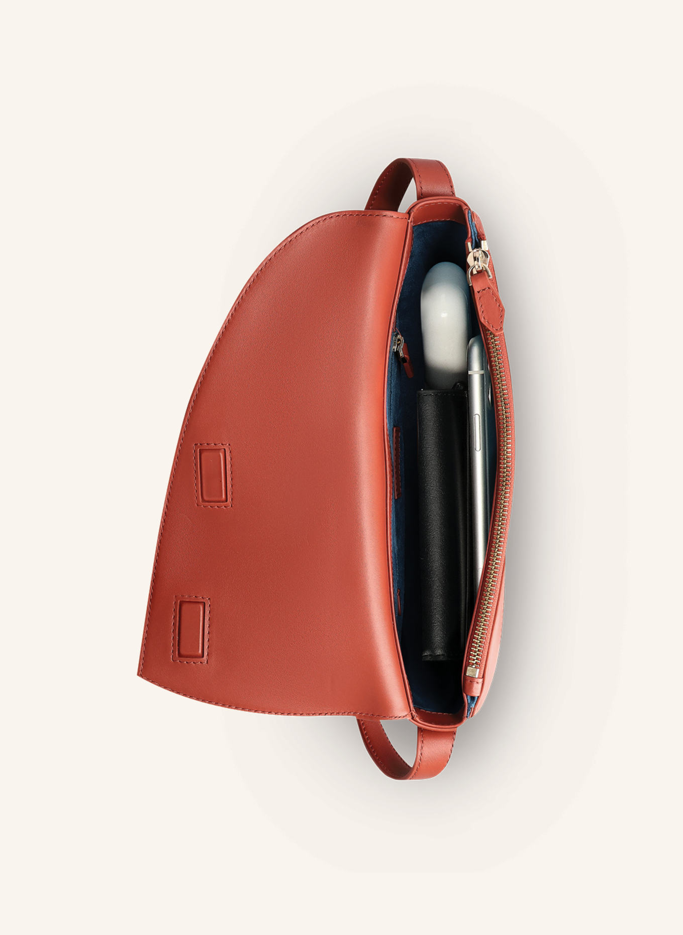 KAAI Umhängetasche REBEL CROSSBODY: DUNKELORANGE