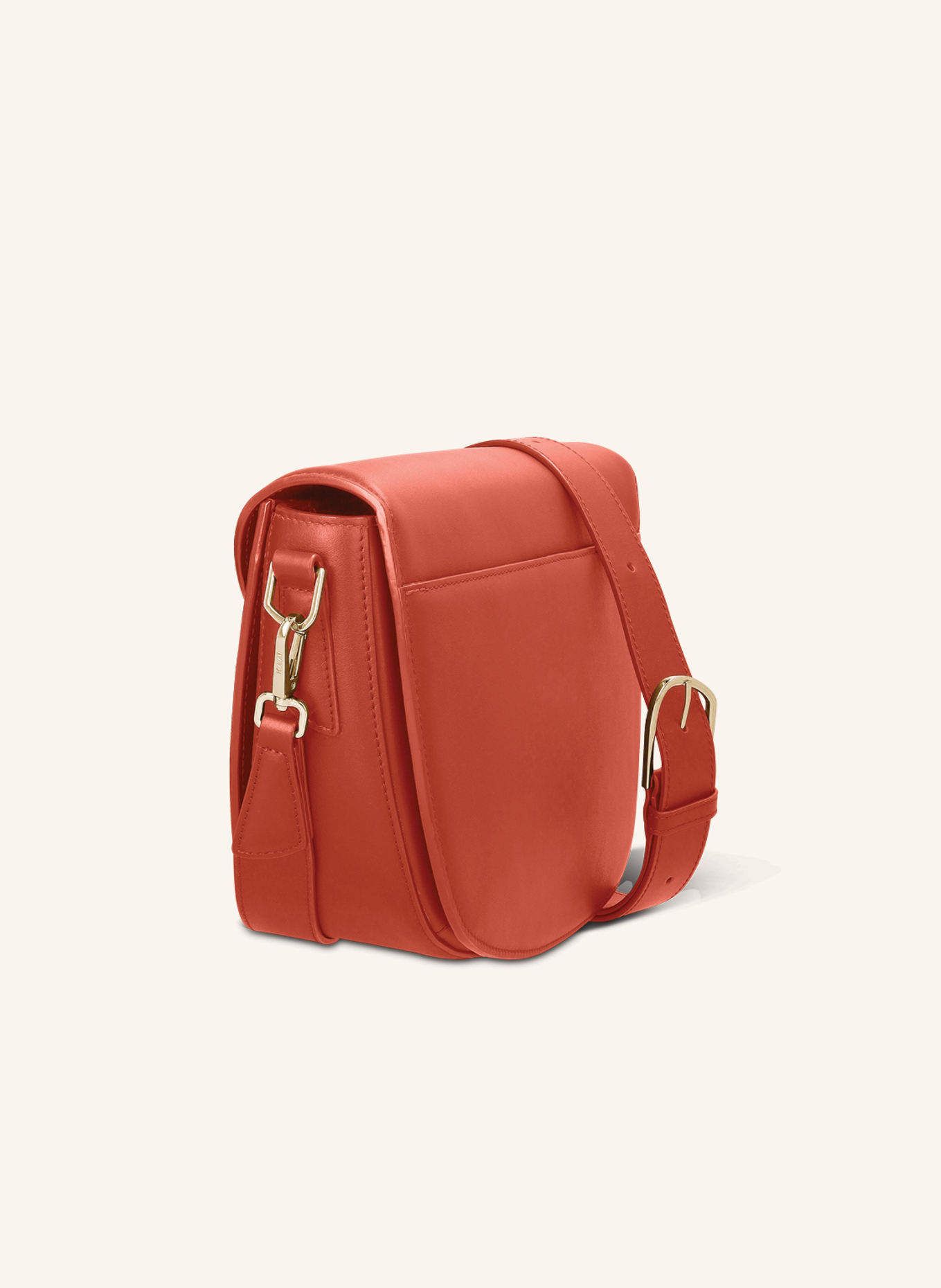 KAAI Umhängetasche REBEL SADDLE: DUNKELORANGE