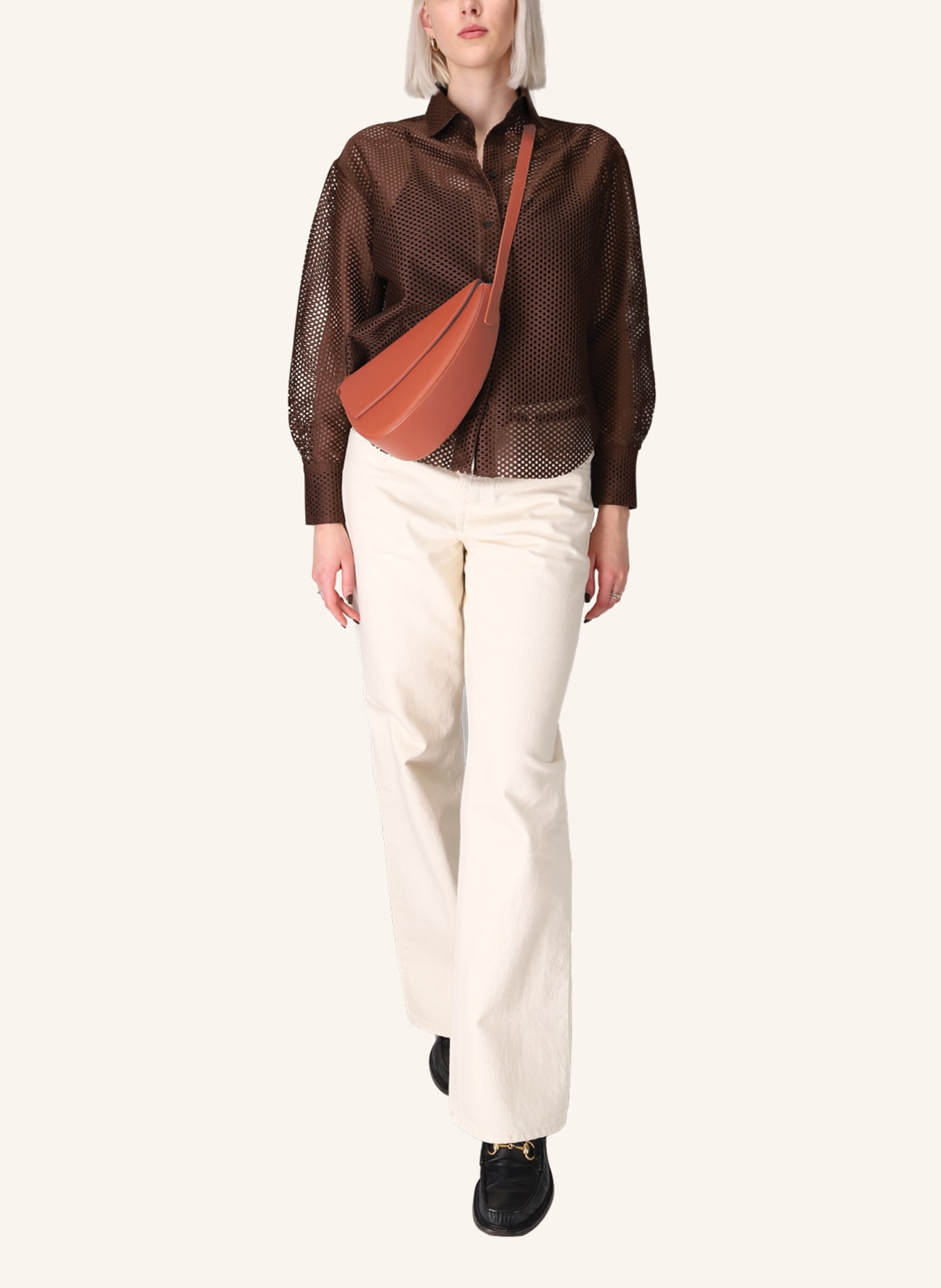 KAAI Umhängetasche REBEL CROSSBODY: DUNKELORANGE