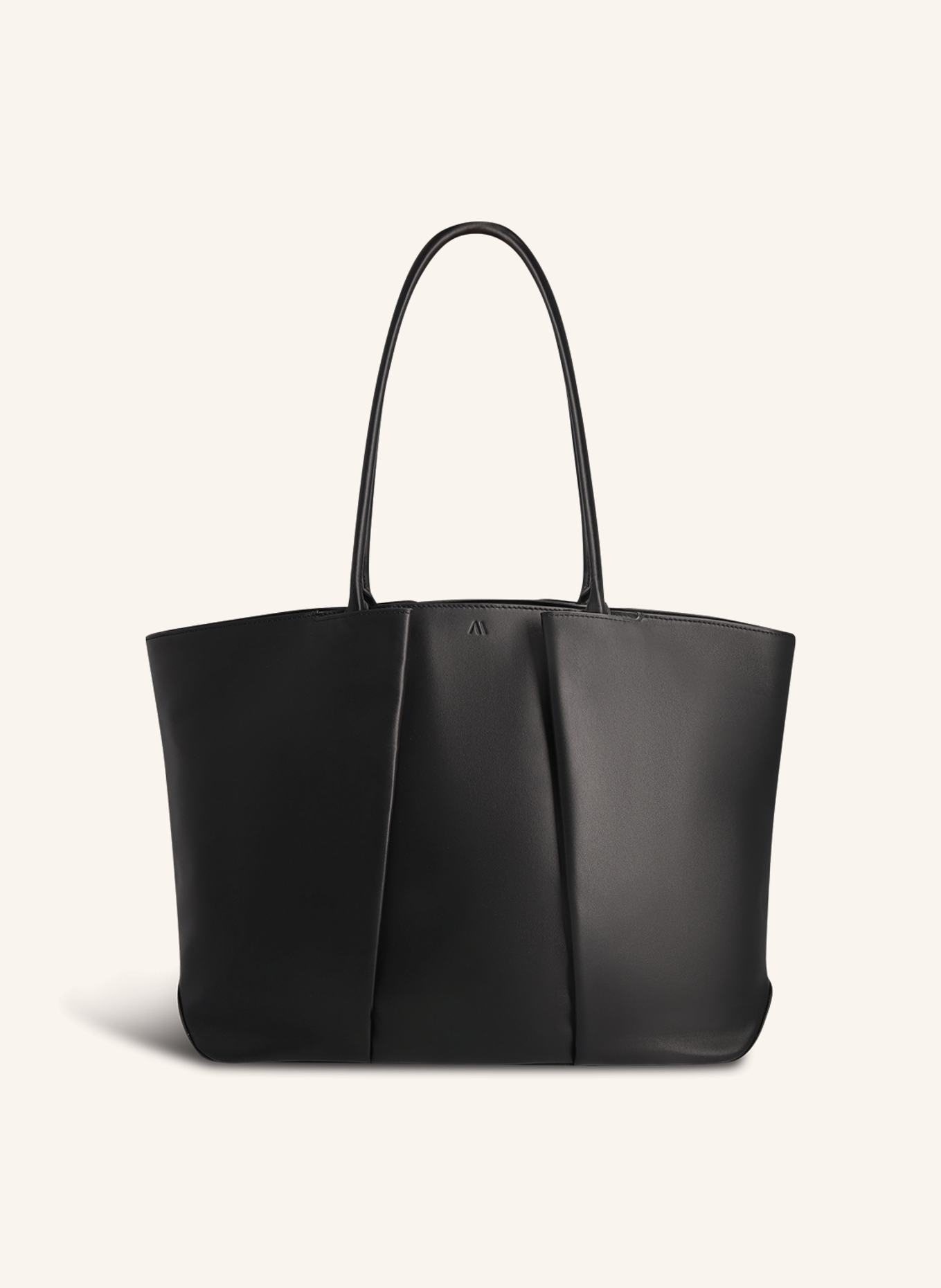 KAAI Schultertasche HORIZON: SCHWARZ