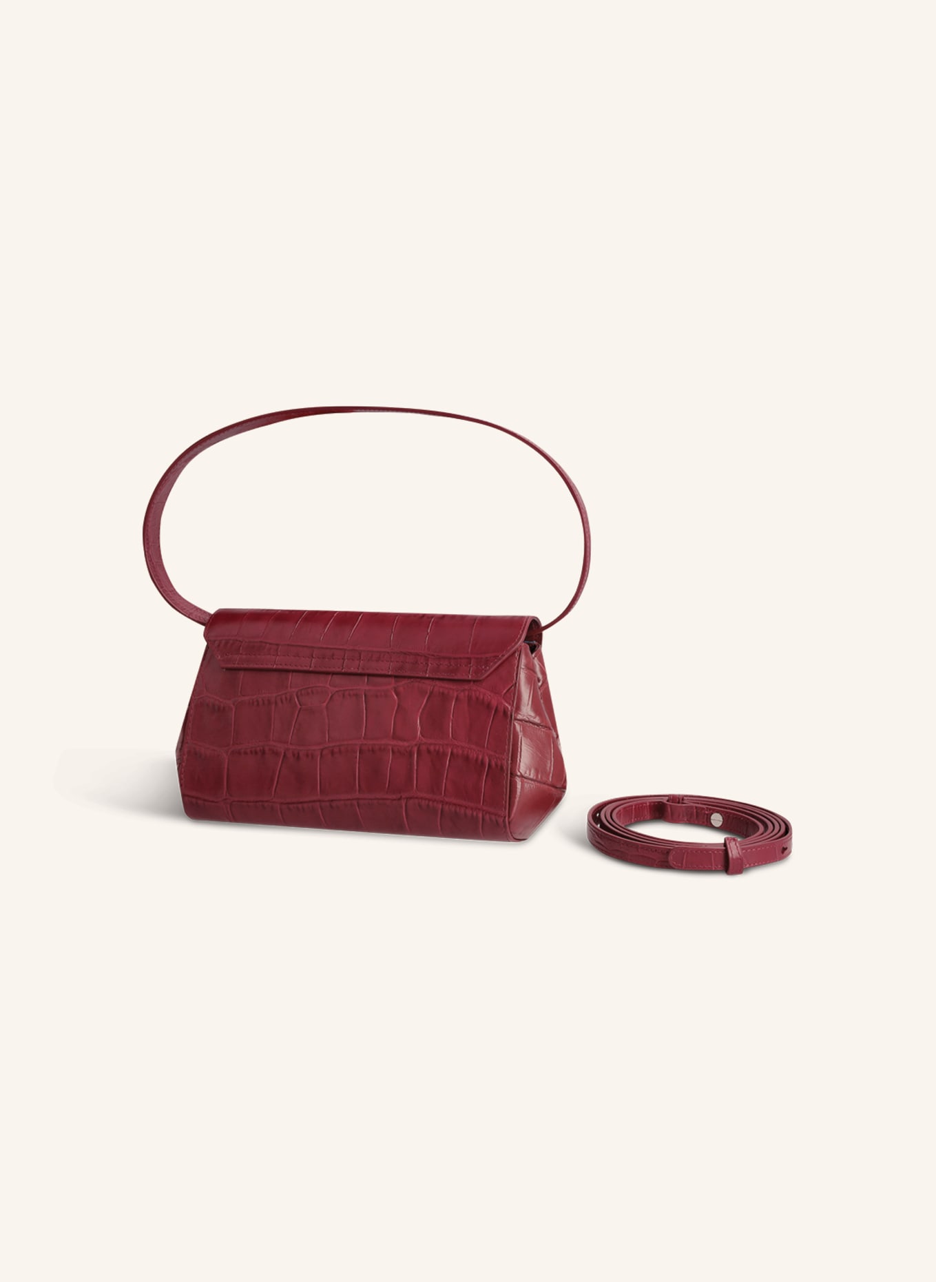 KAAI Umhängetasche IKON CLUTCH: ROT
