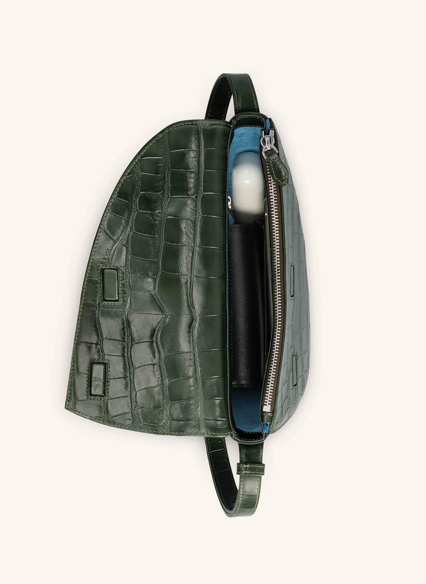 KAAI Umhängetasche REBEL CROSSBODY: BRITISH GREEN