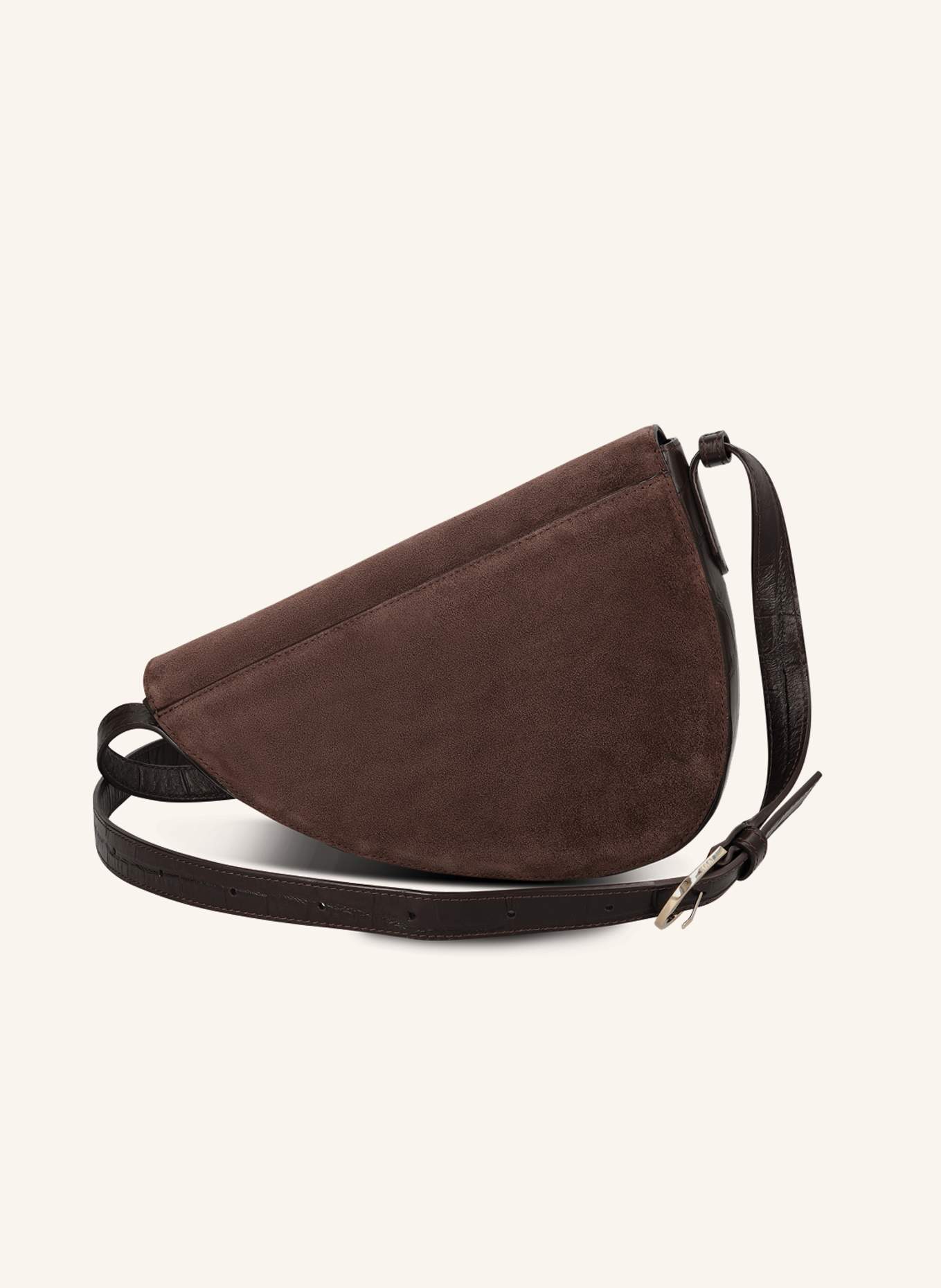 KAAI Umhängetasche REBEL CROSSBODY: DUNKELBRAUN