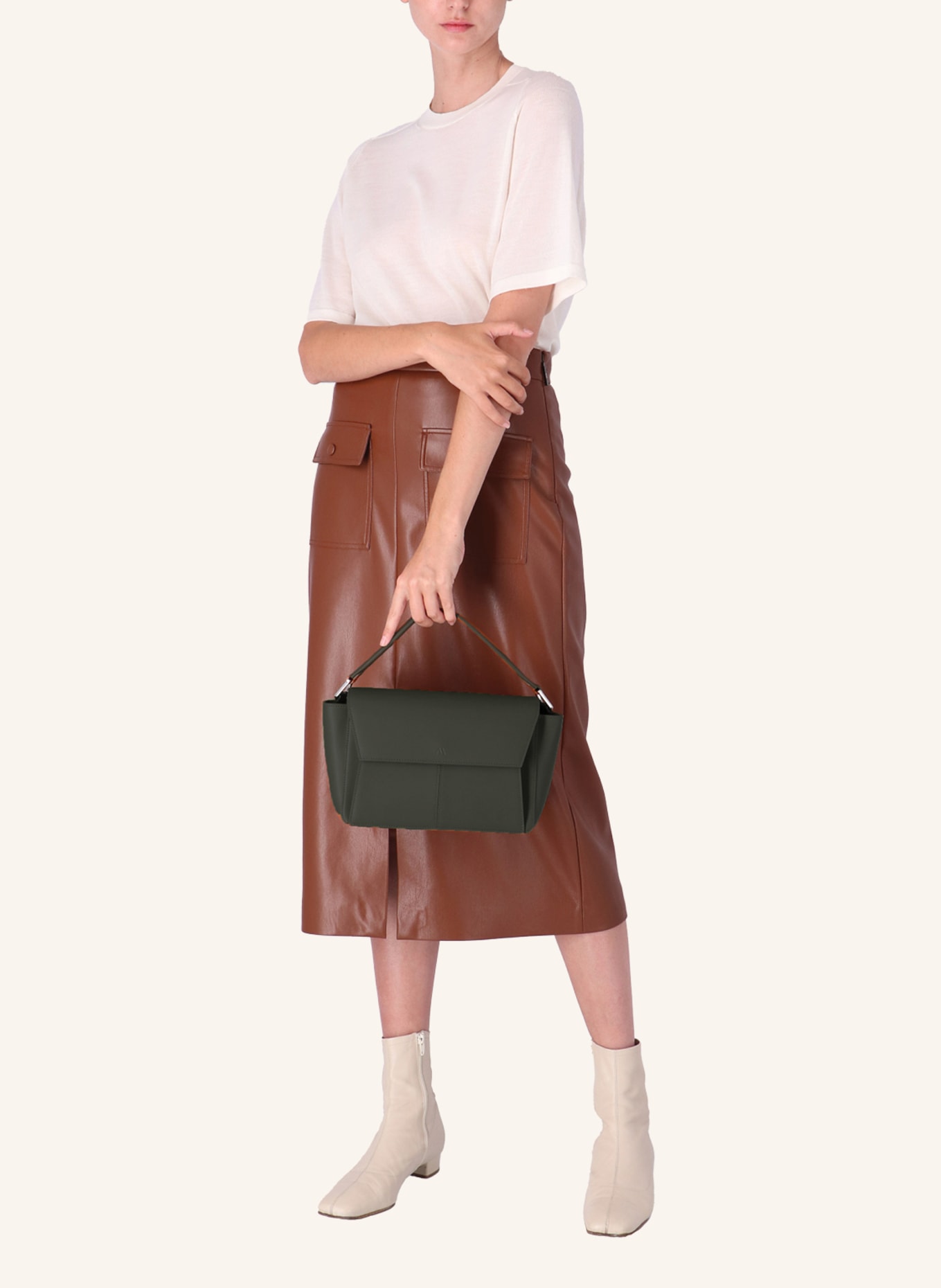 KAAI Umhängetasche IKON: KHAKI