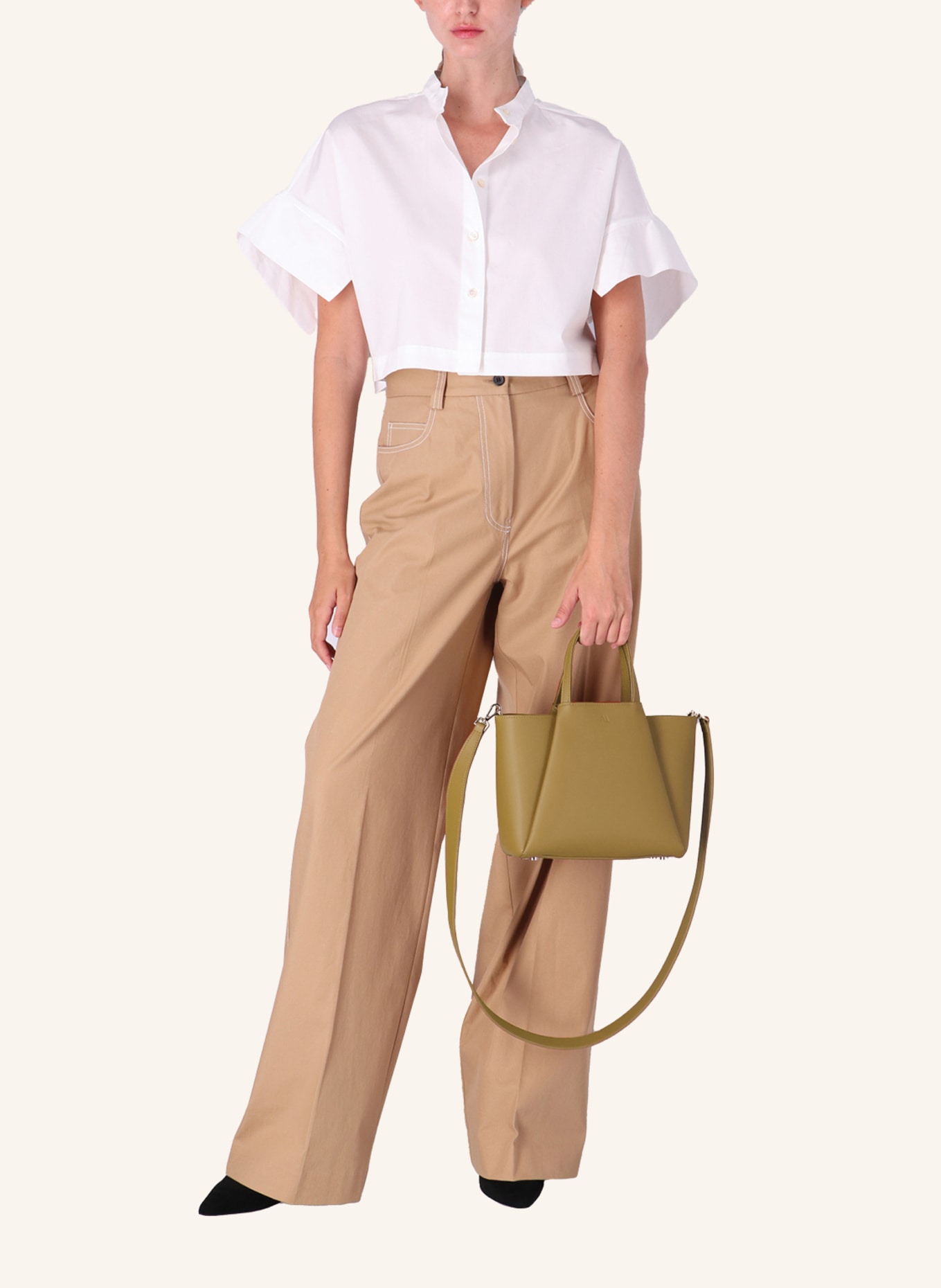 KAAI Umhängetasche MINI PYRAMID: GELB