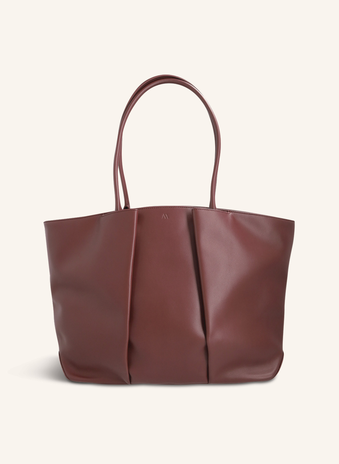 KAAI Schultertasche HORIZON: BRAUN