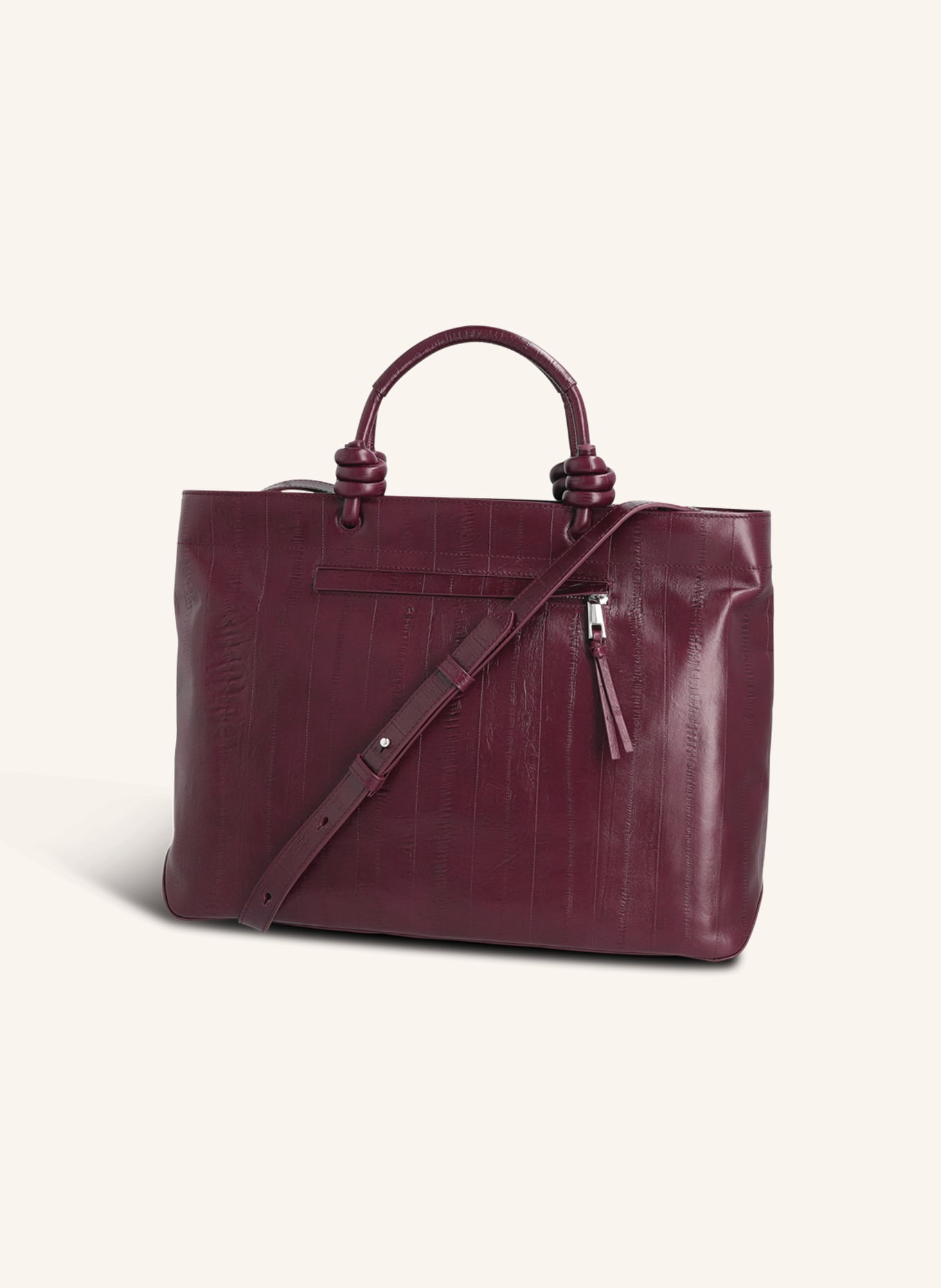 KAAI Umhängetasche MIDI LOOP: DUNKELROT