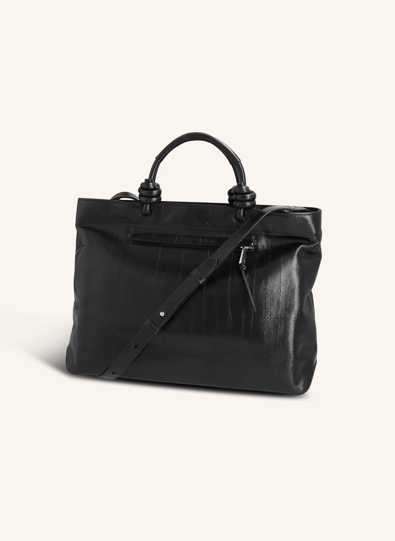 KAAI Umhängetasche MIDI LOOP: SCHWARZ