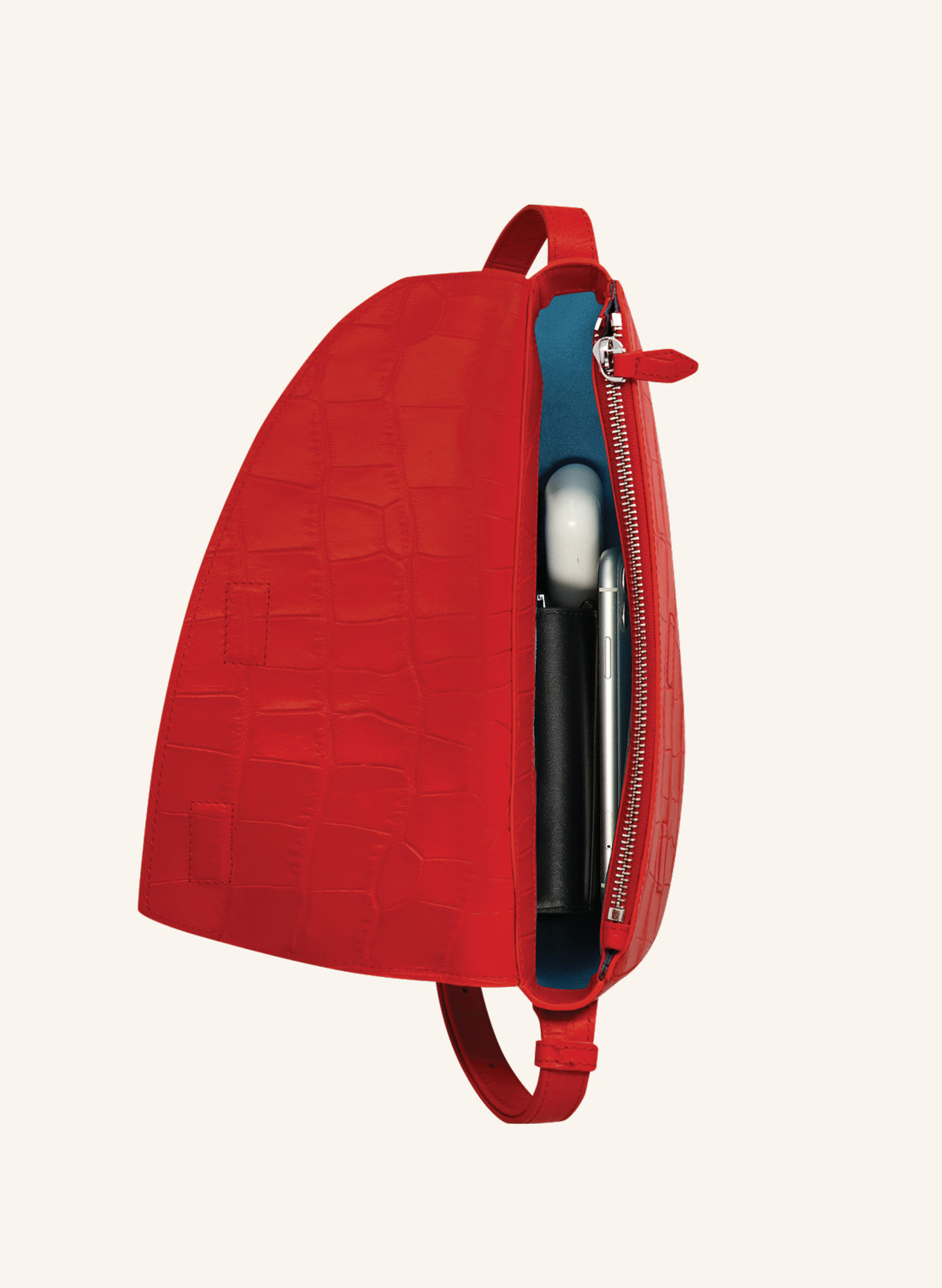 KAAI Umhängetasche REBEL CROSSBODY: HELLROT