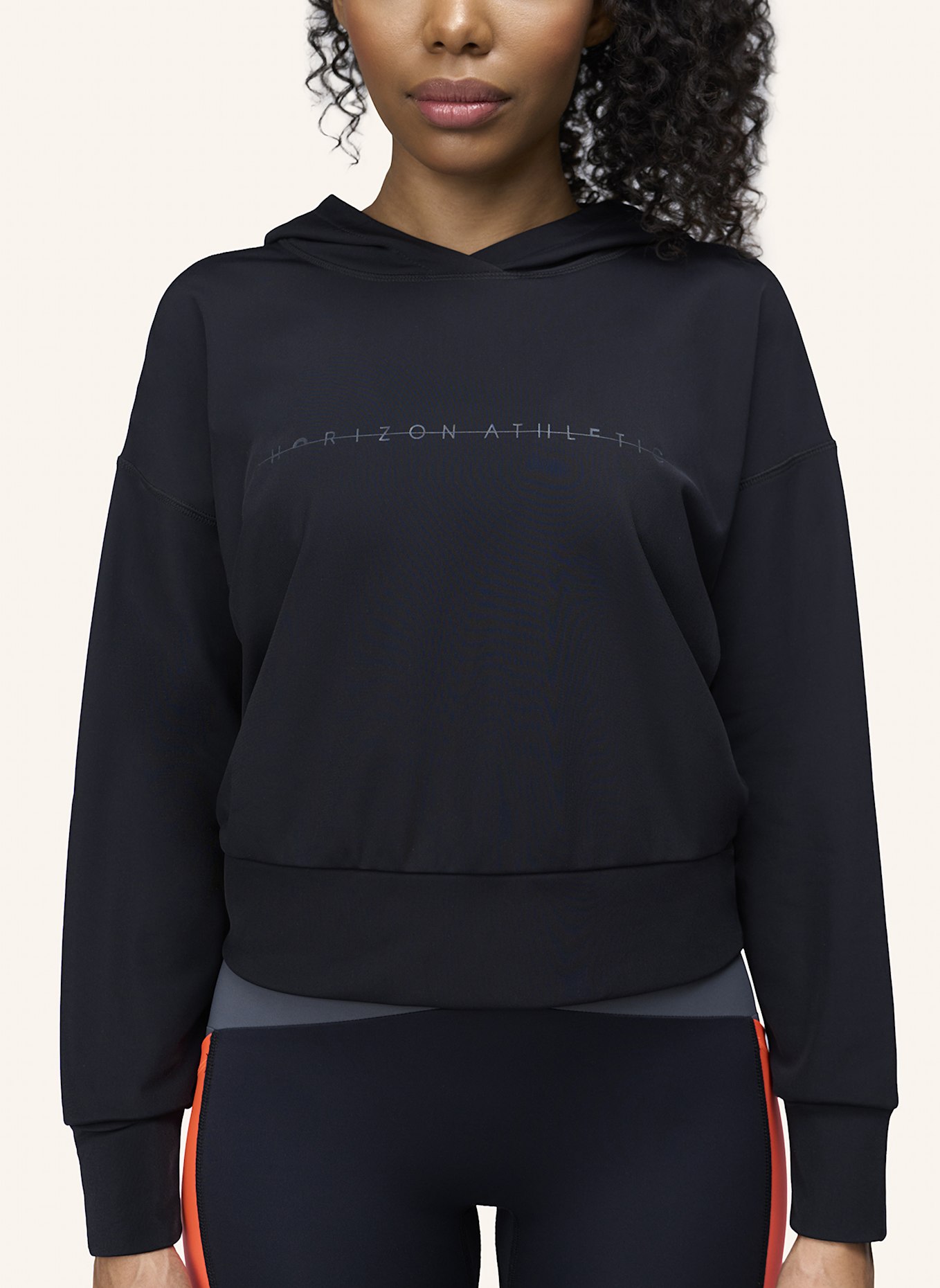 HORIZON ATHLETIC Jumper Hoodie TOMAREE: SCHWARZ