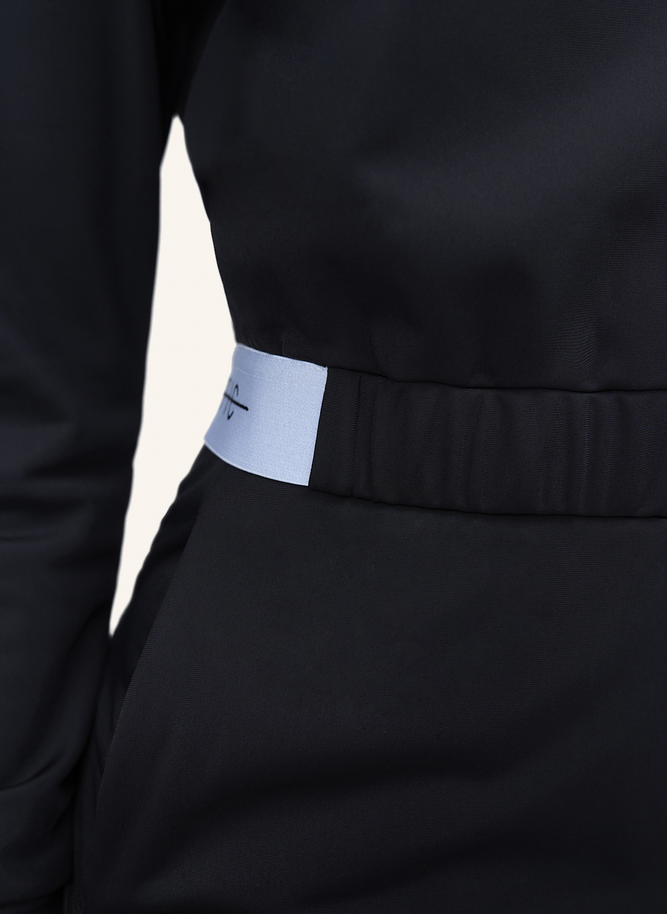 HORIZON ATHLETIC Jumper VADRET CROPPED: SCHWARZ