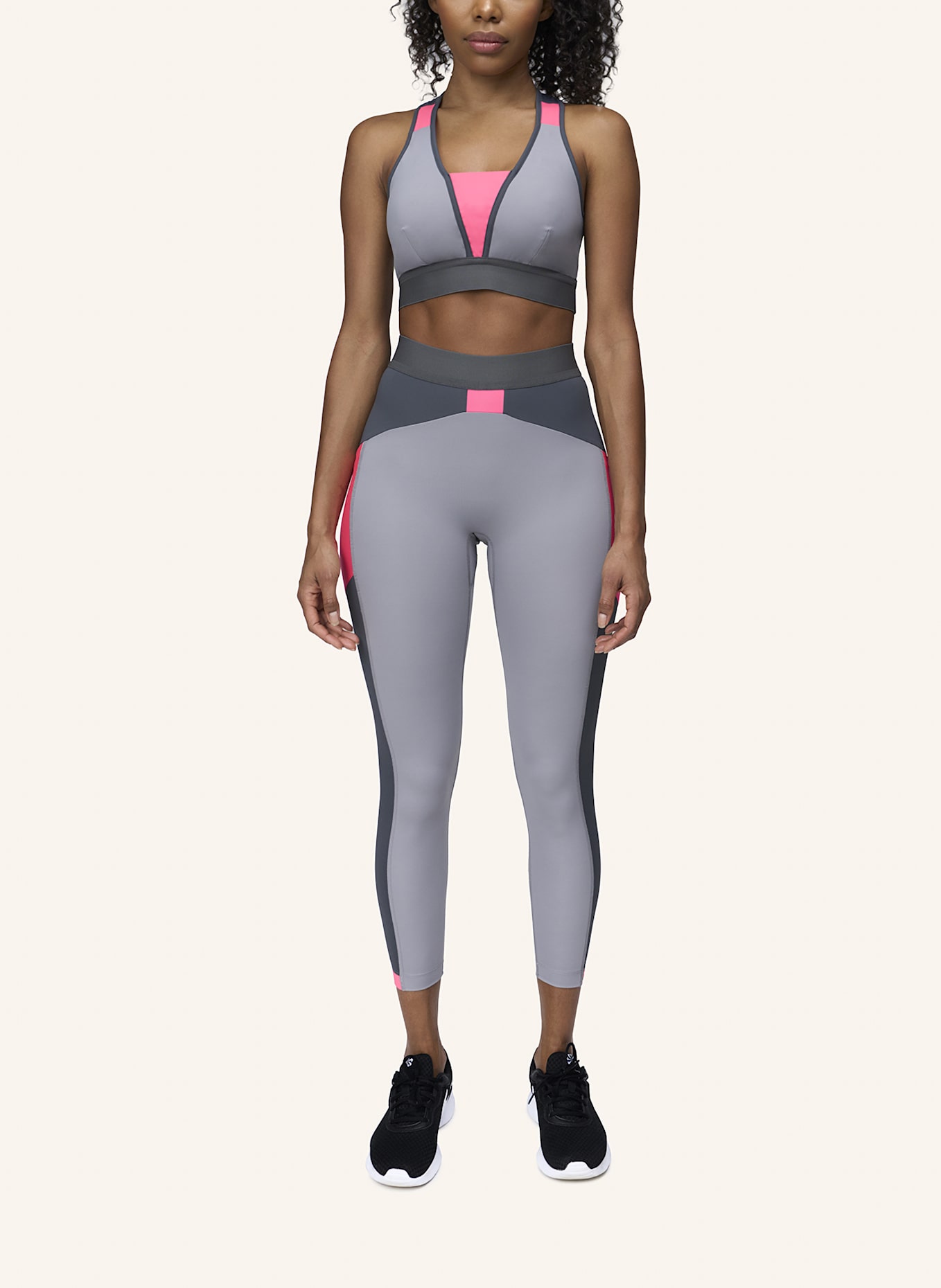 HORIZON ATHLETIC Leggings KOKODA LEGGINGS: GRAU